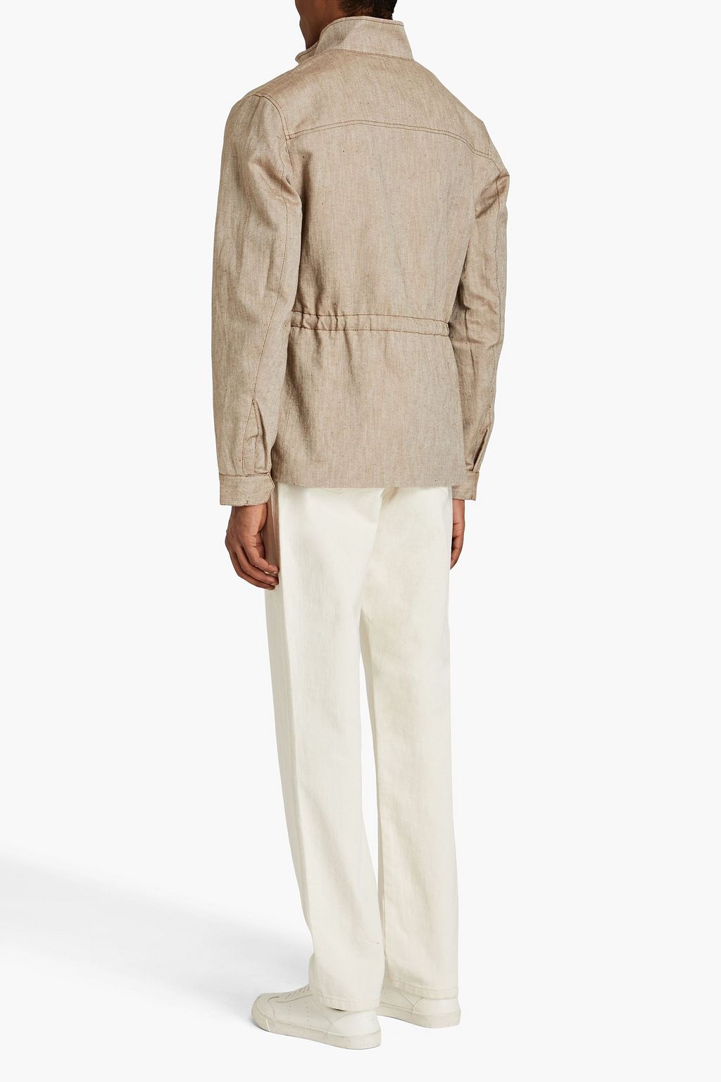 JAMES PERSE Cotton and linen-blend canvas jacket