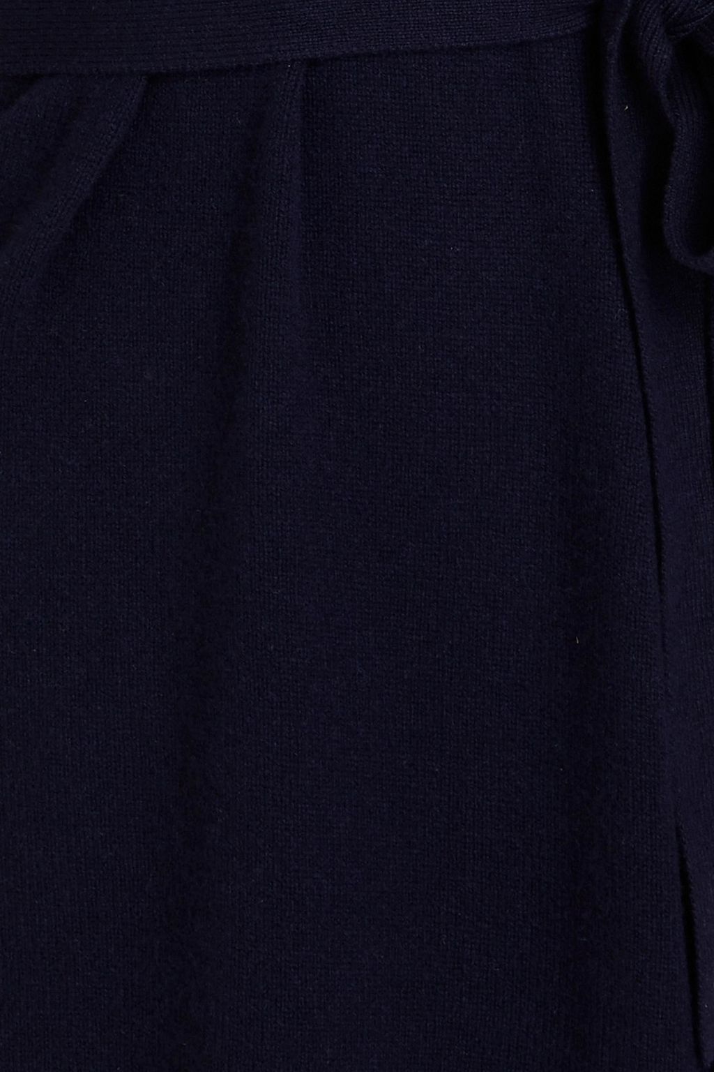 CHLOÉ Midikleid aus einer Woll-Kaschmirmischung mit Rollkragen und Gürtel