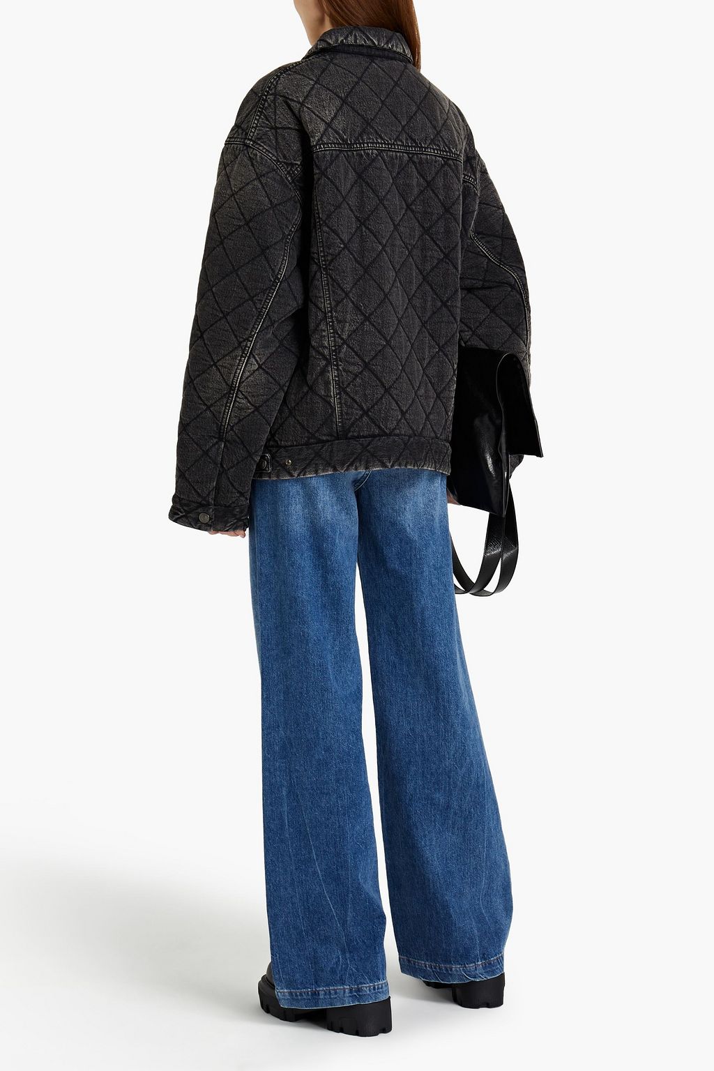 BALENCIAGA Quilted denim jacket