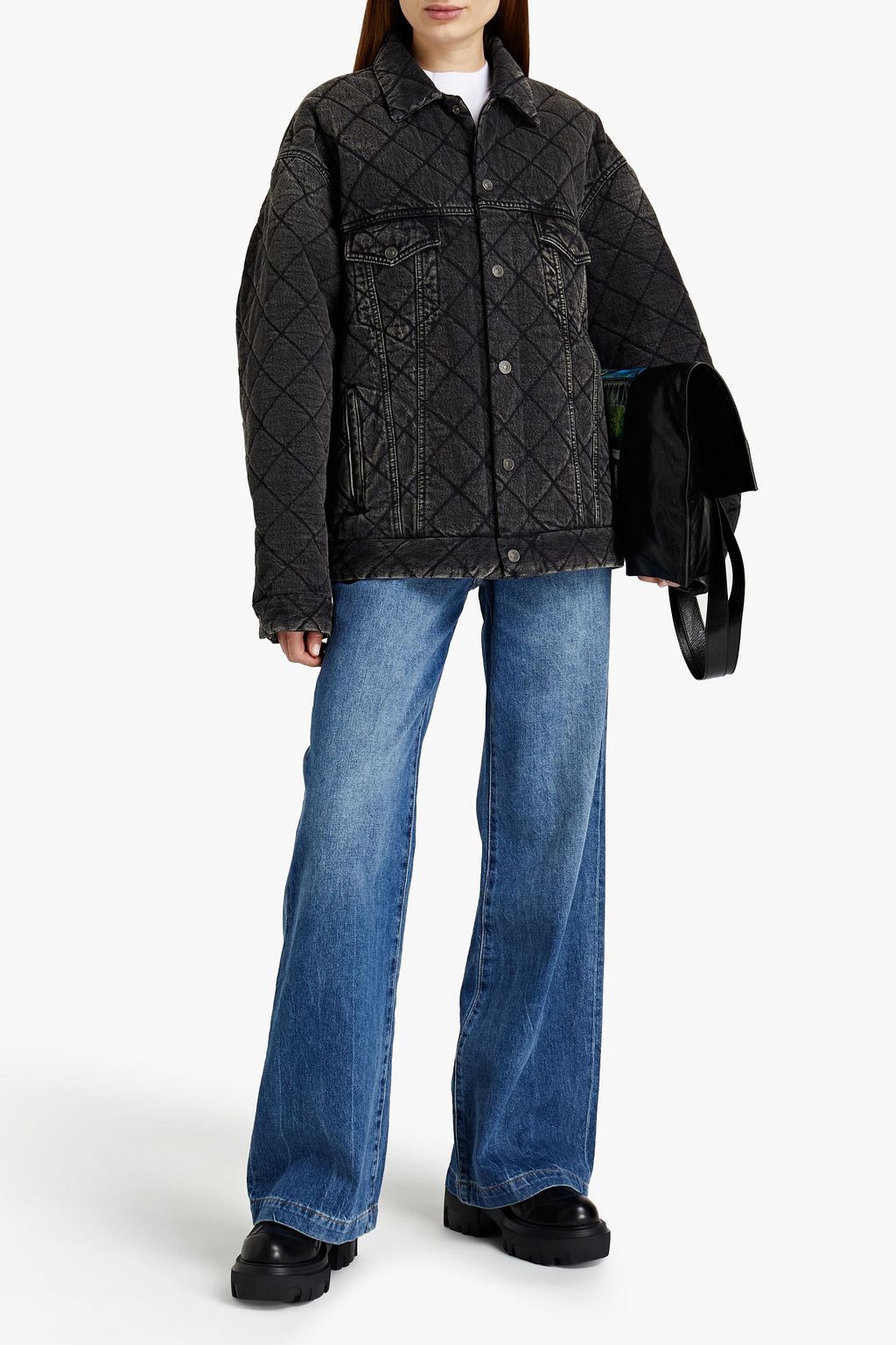 BALENCIAGA Quilted denim jacket