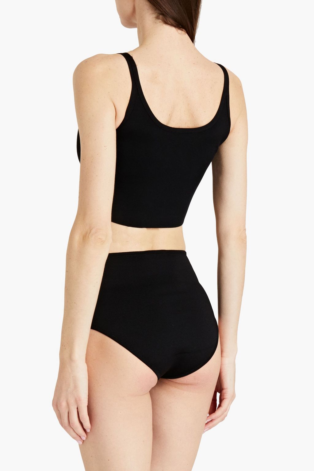 BALMAIN Ponte high-rise briefs