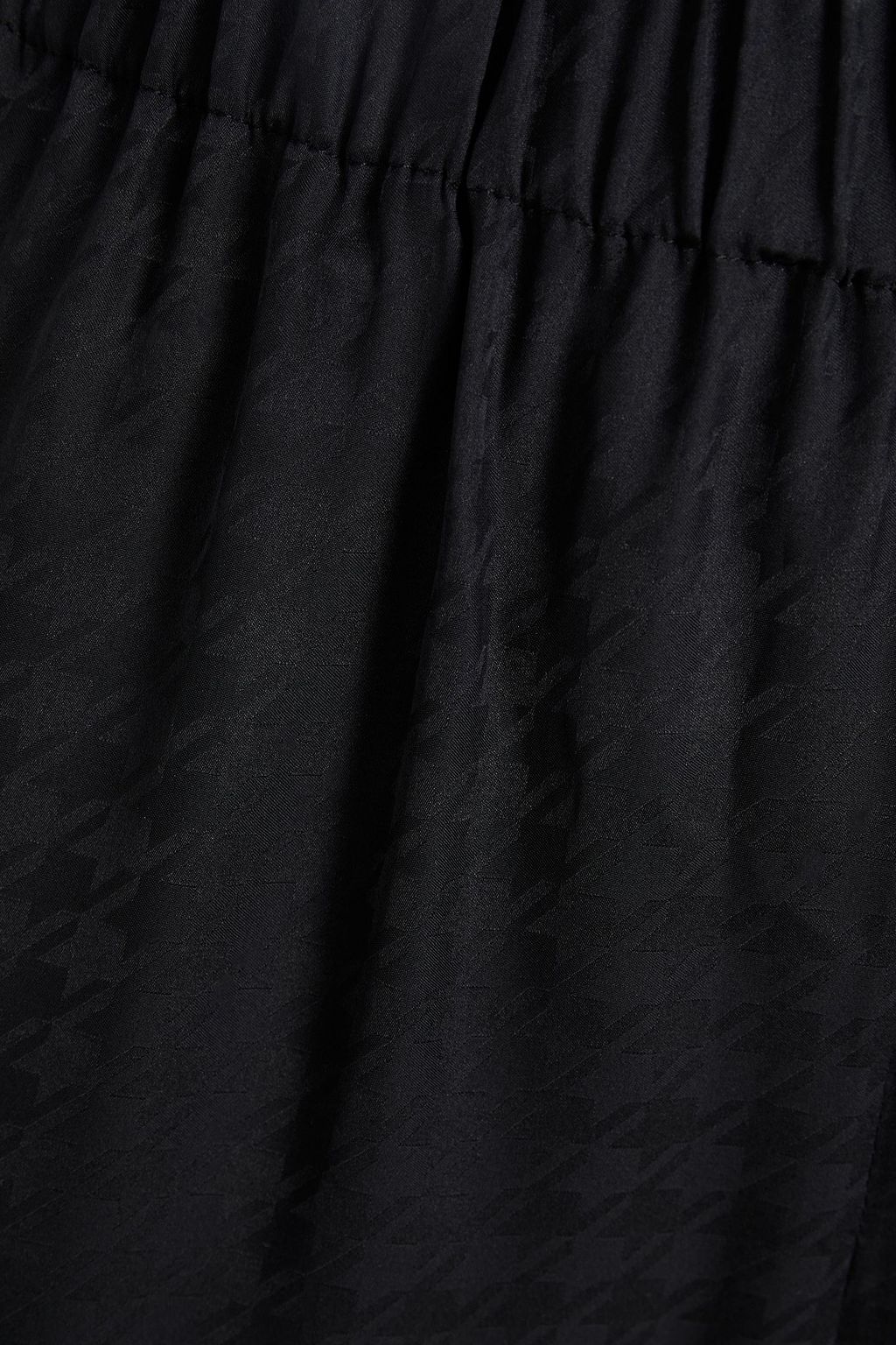 BALMAIN Houndstooth silk-jacquard pajama pants