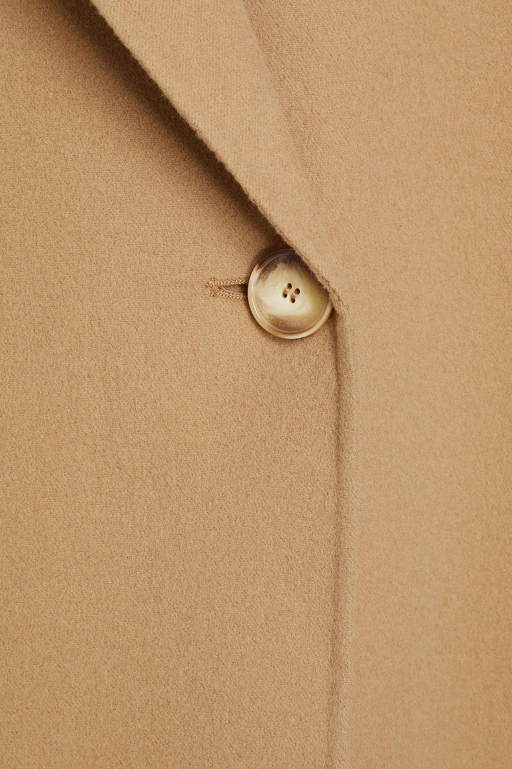 STELLA MCCARTNEY Double-breasted wool-felt coat