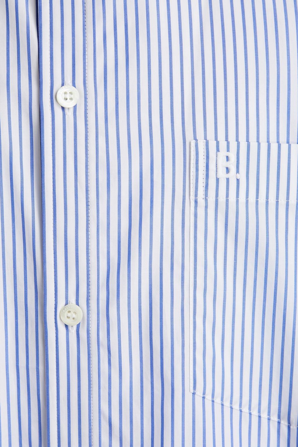 BALENCIAGA Printed cotton-poplin shirt