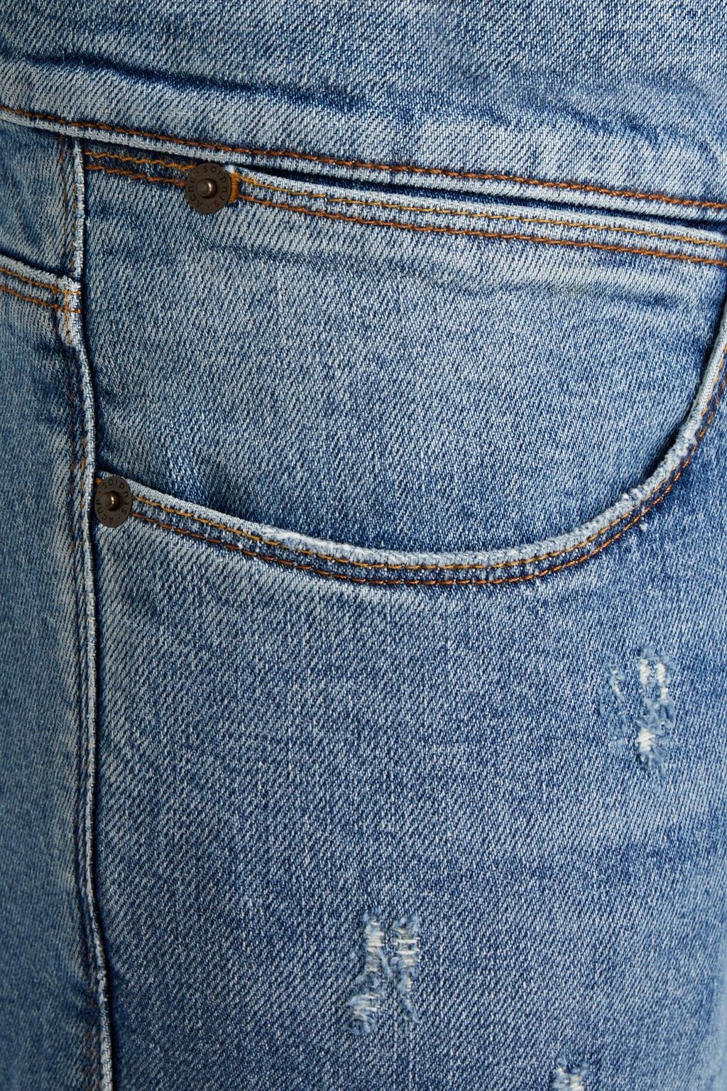 ACNE STUDIOS Max slim-fit distressed denim jeans