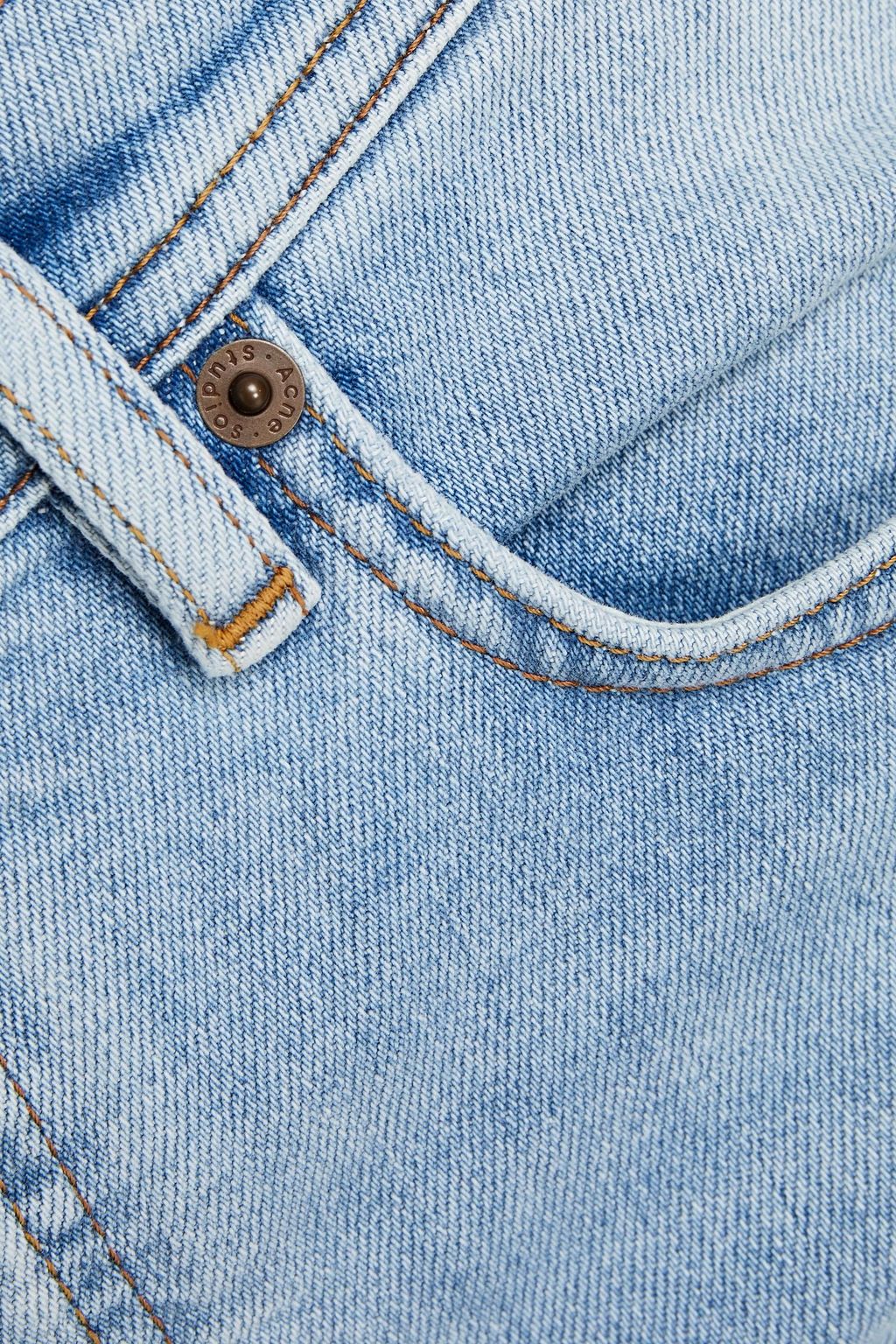 ACNE STUDIOS River skinny-fit faded denim jeans
