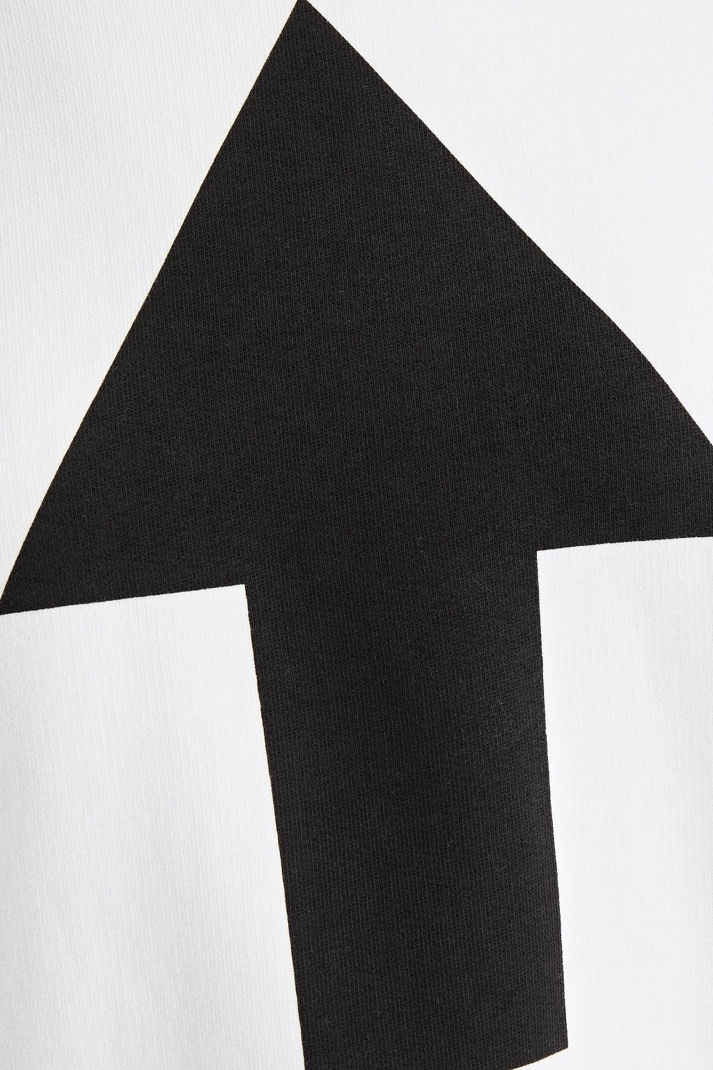 BALENCIAGA Oversized printed cotton-fleece hoodie