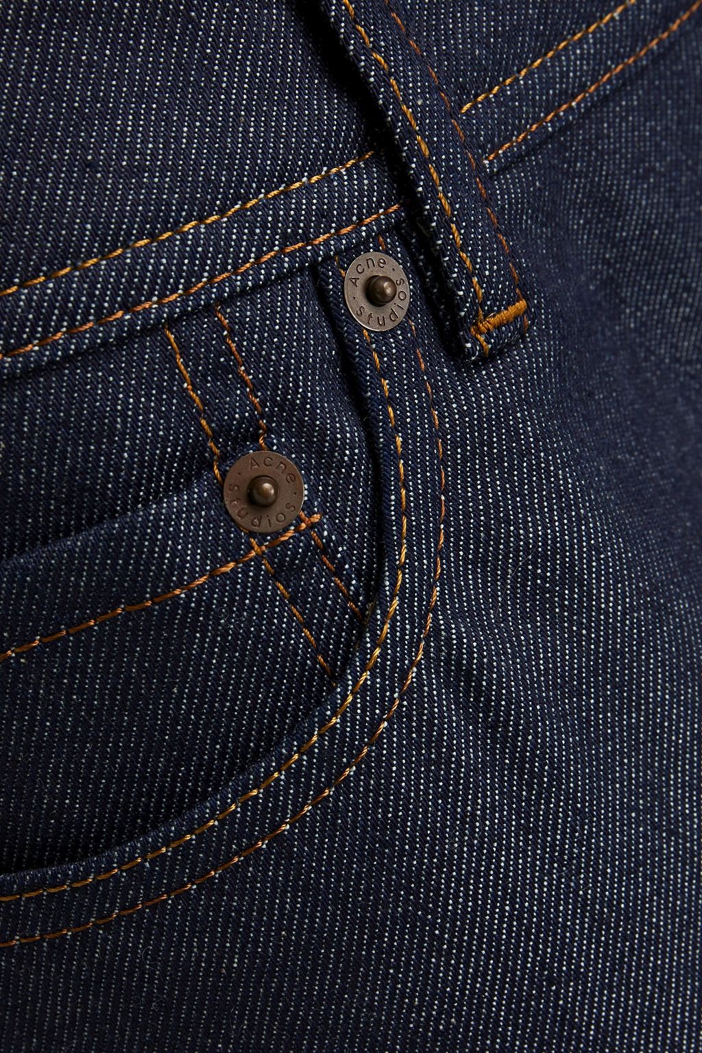 ACNE STUDIOS BLÅ KONST Jeans mit schmalem Bein aus Denim