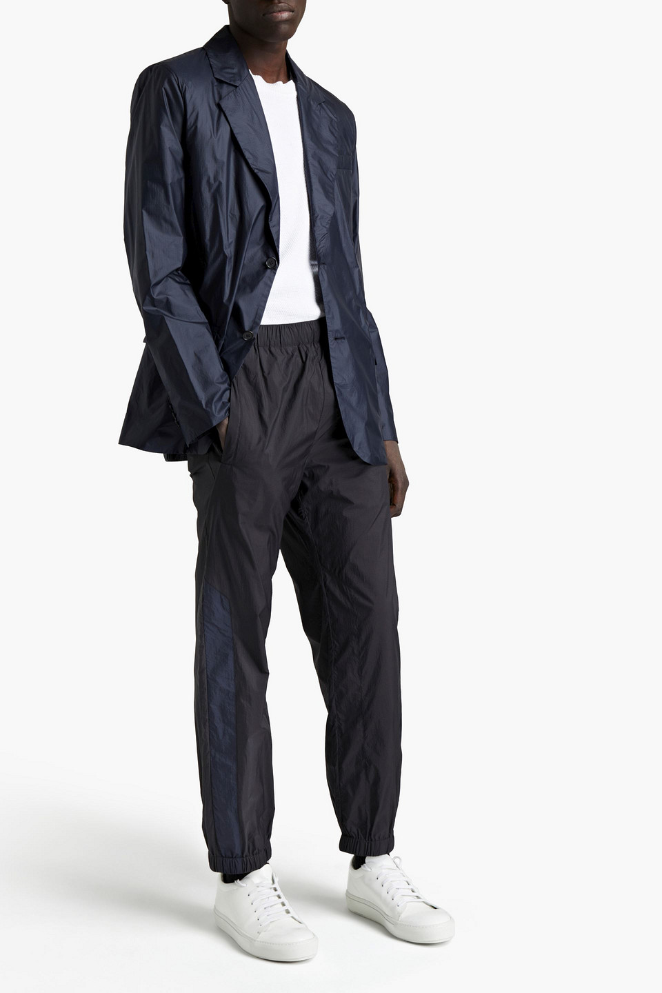Acne Studios Man Printed Shell Track Trousers