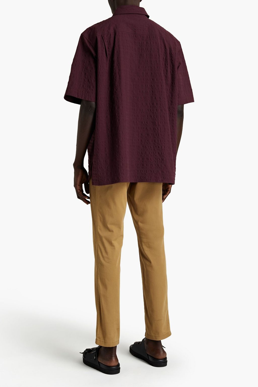 ACNE STUDIOS Stretch-cotton seersucker shirt