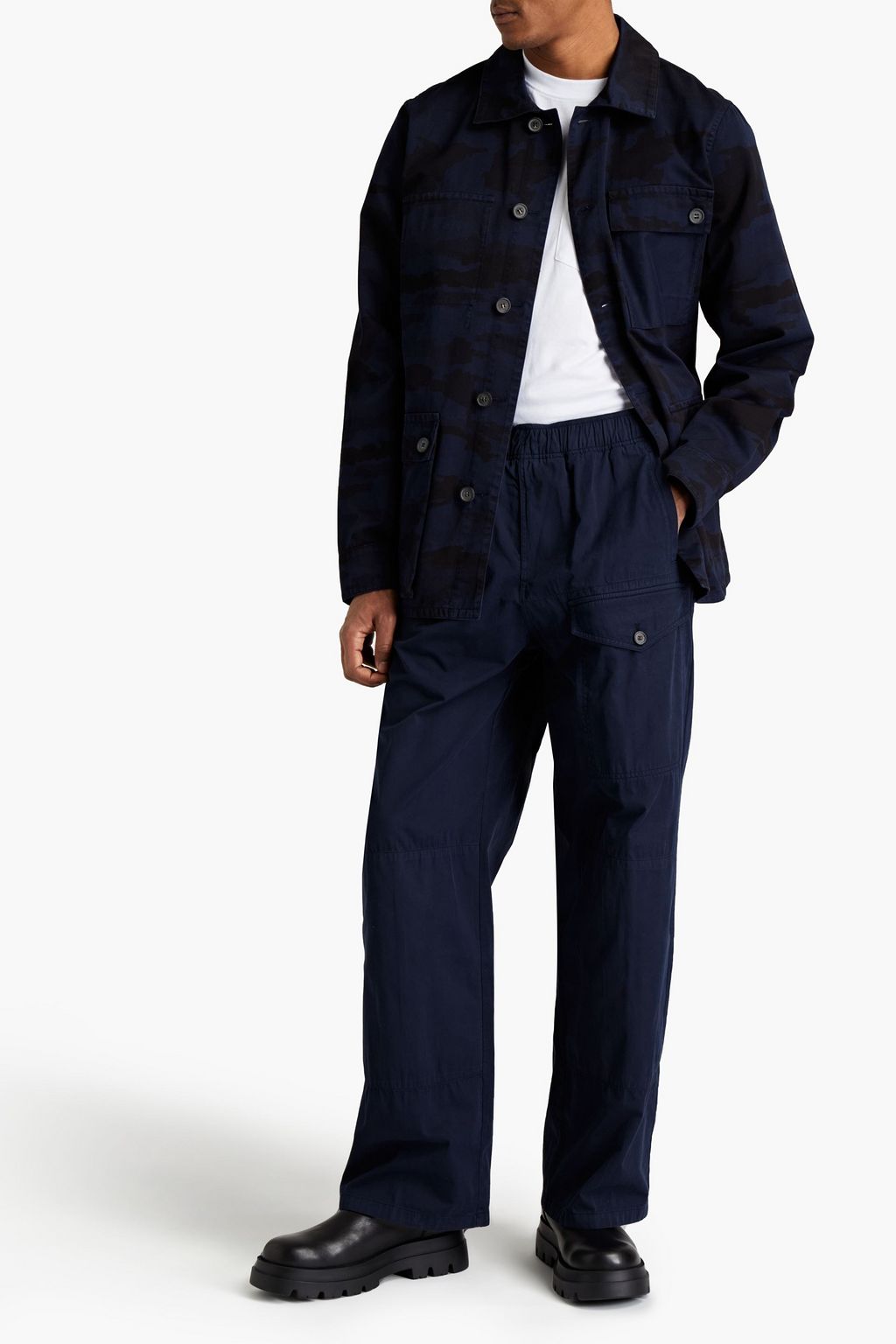 ACNE STUDIOS Cotton-twill drawstring pants