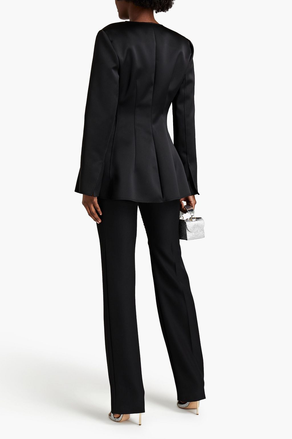 CAROLINA HERRERA Satin blazer