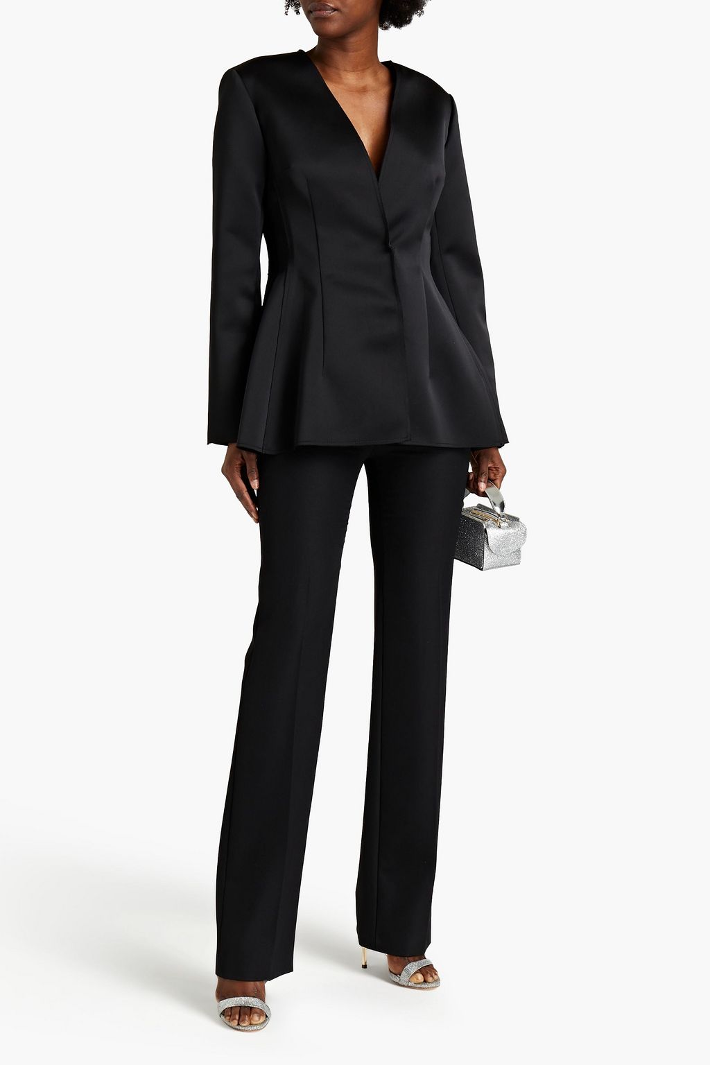 CAROLINA HERRERA Satin blazer