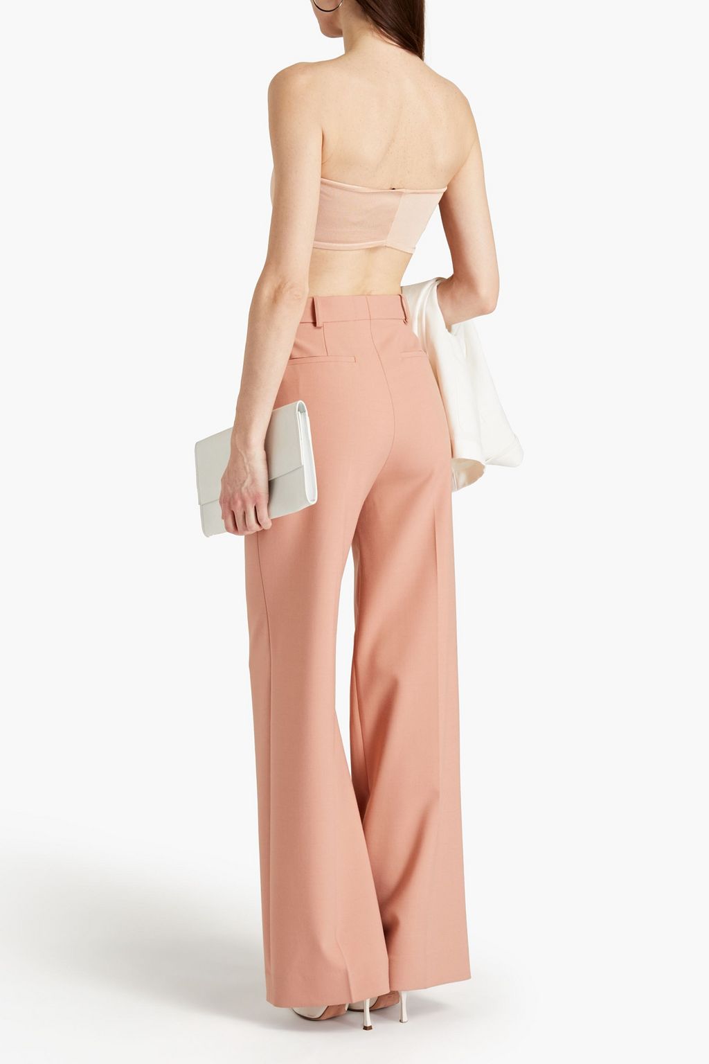 BALMAIN Ponte bandeau bra