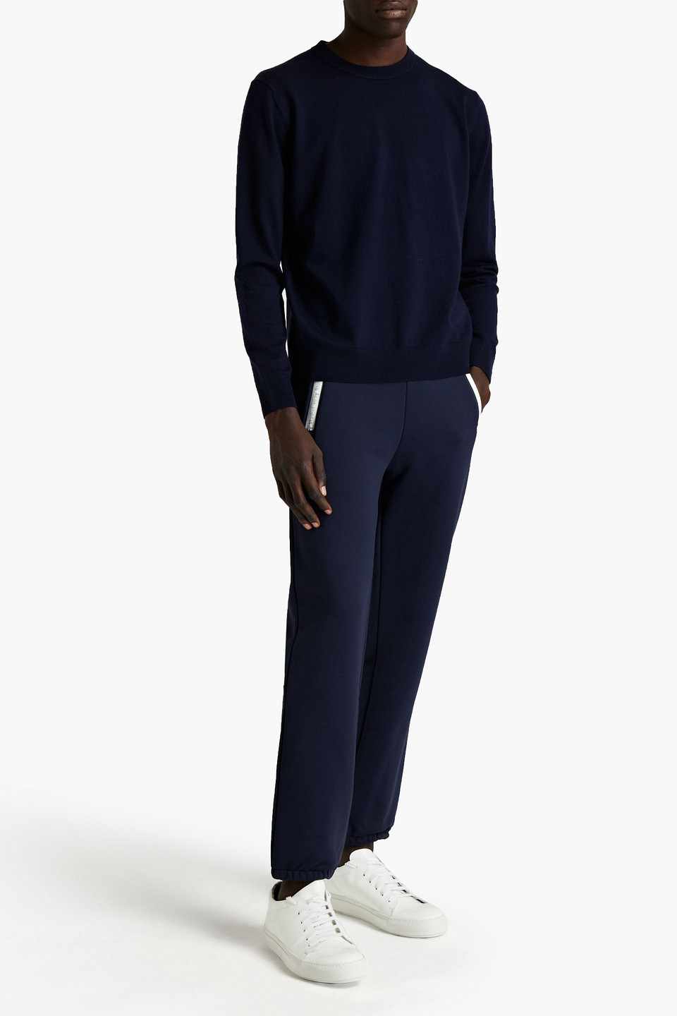 Acne Studios Man Wool-blend Jumper In Blue