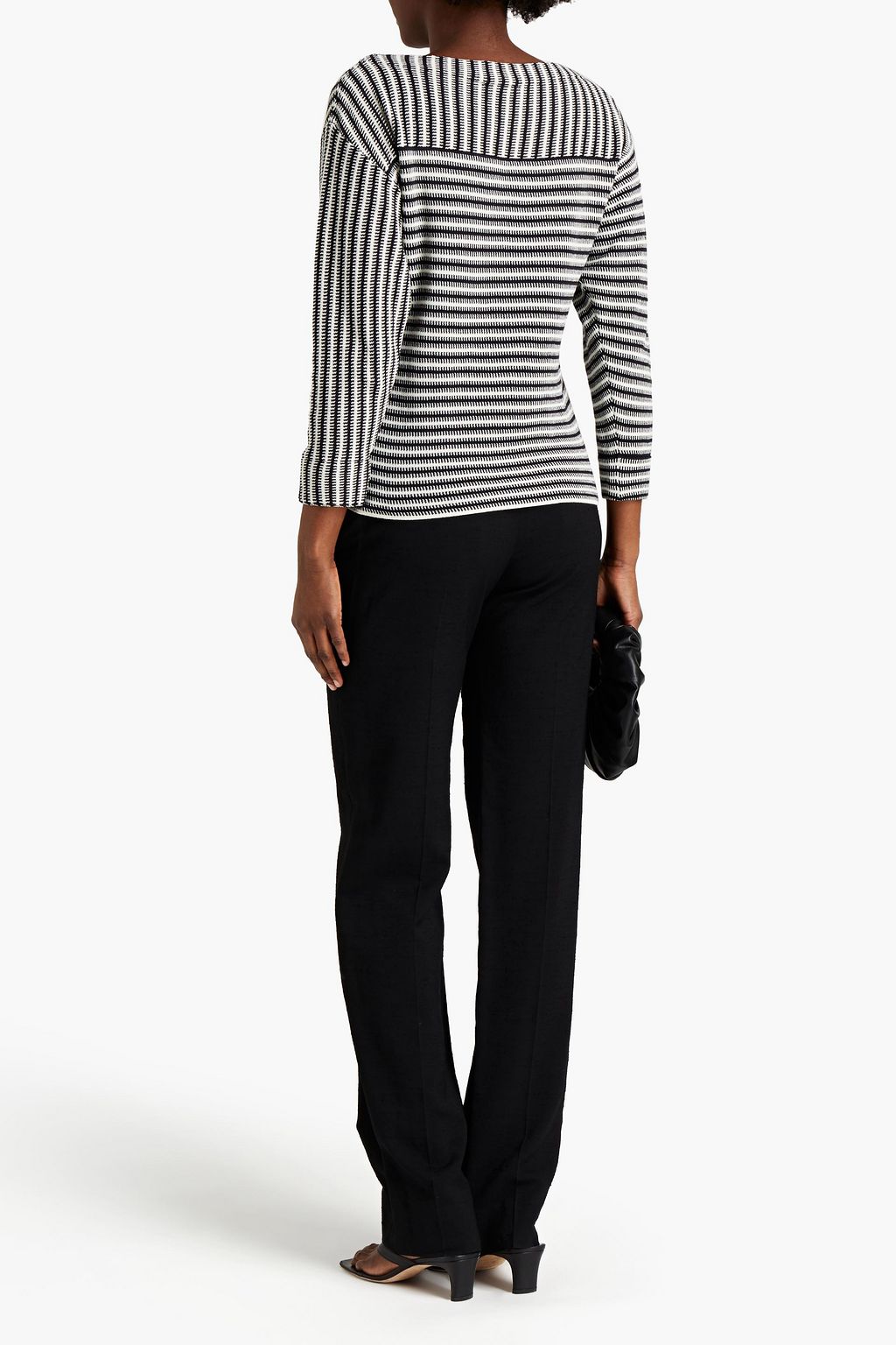 CHLOÉ Striped cotton sweater