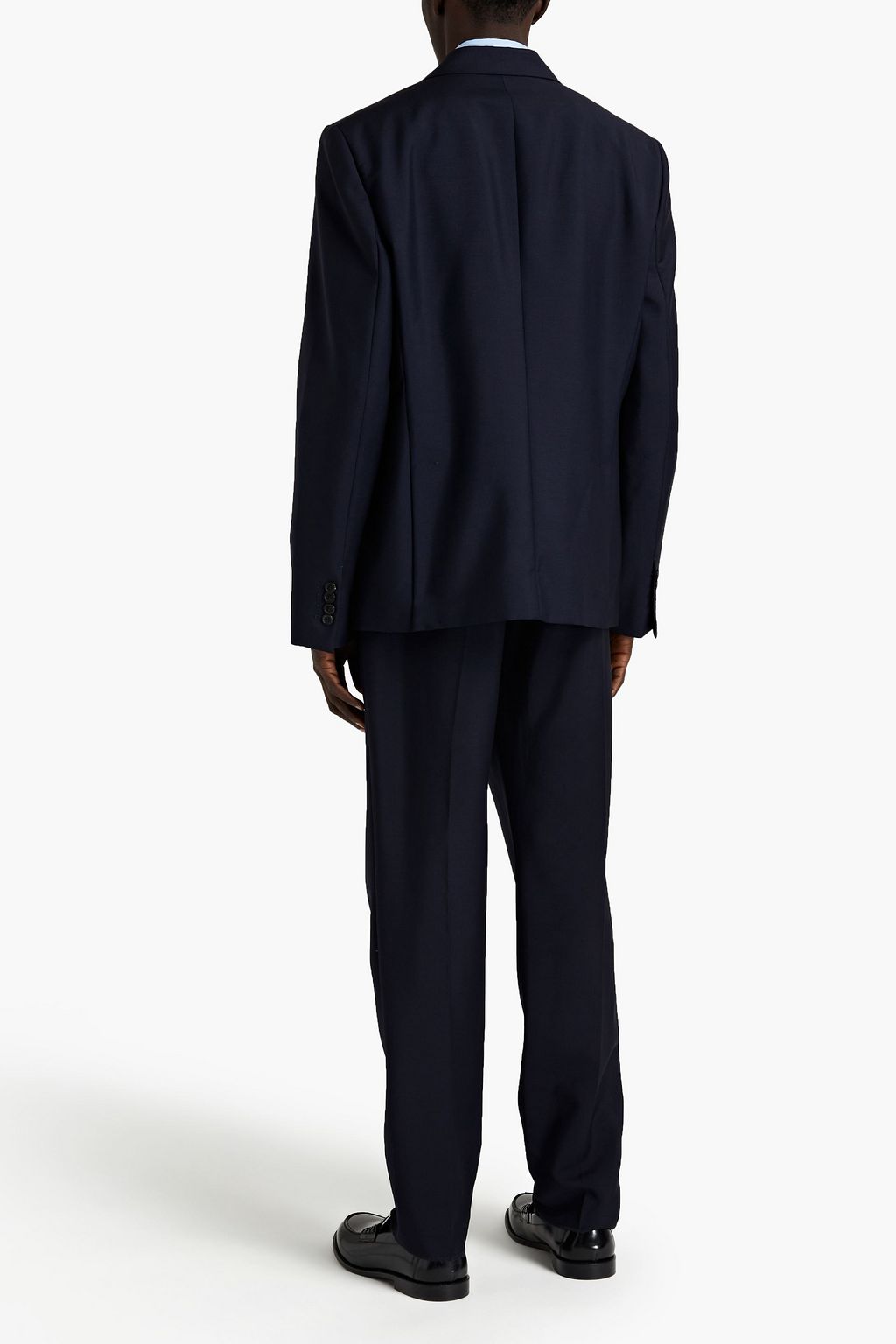 ACNE STUDIOS Tapered wool and mohair-blend pants