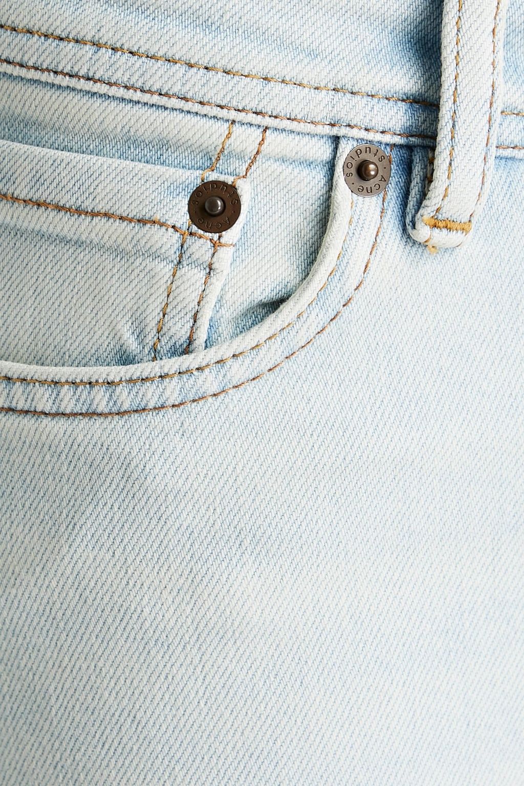 ACNE STUDIOS BLÅ KONST Skinny Jeans aus Denim in ausgewaschener Optik