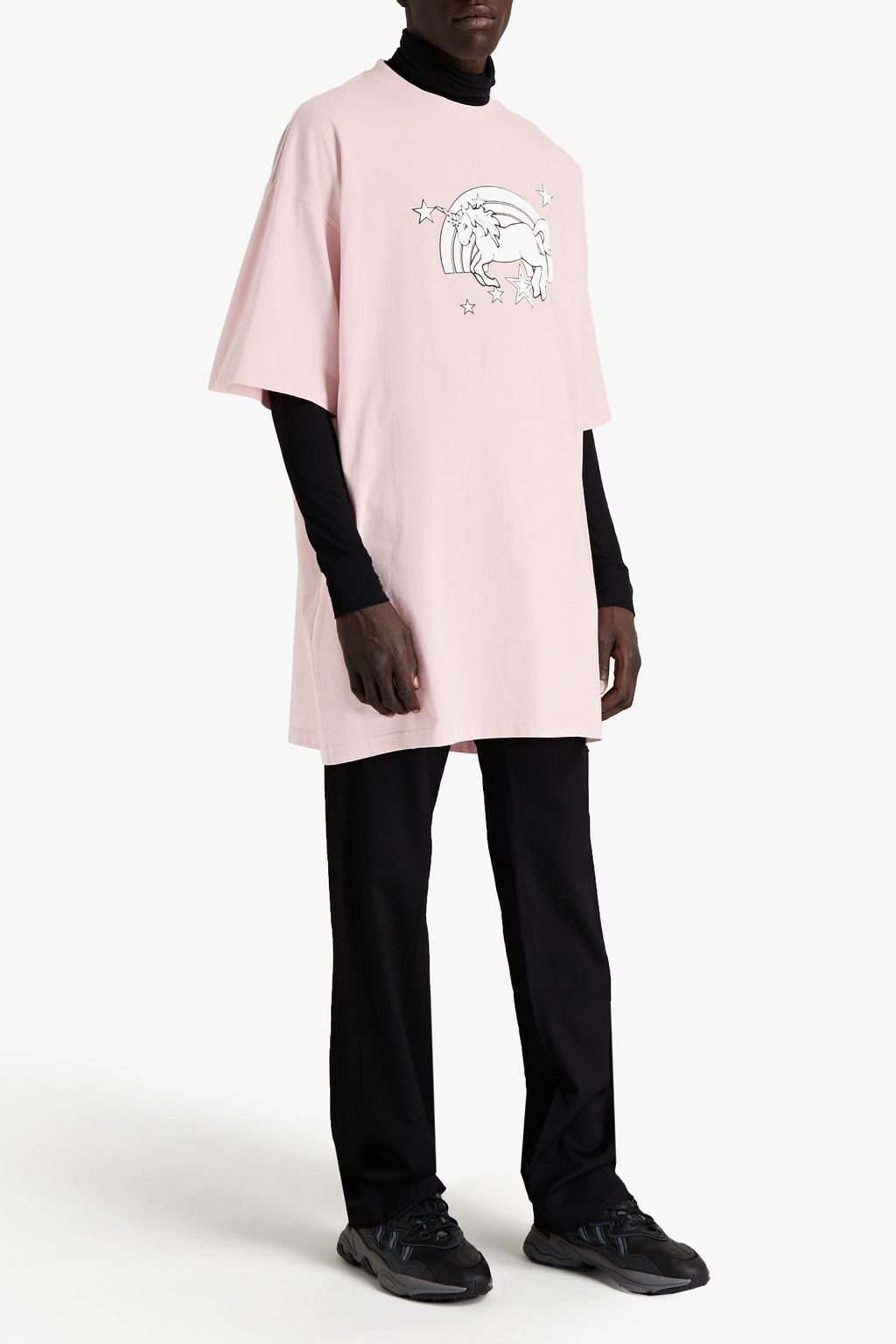VETEMENTS Printed cotton-jersey T-shirt