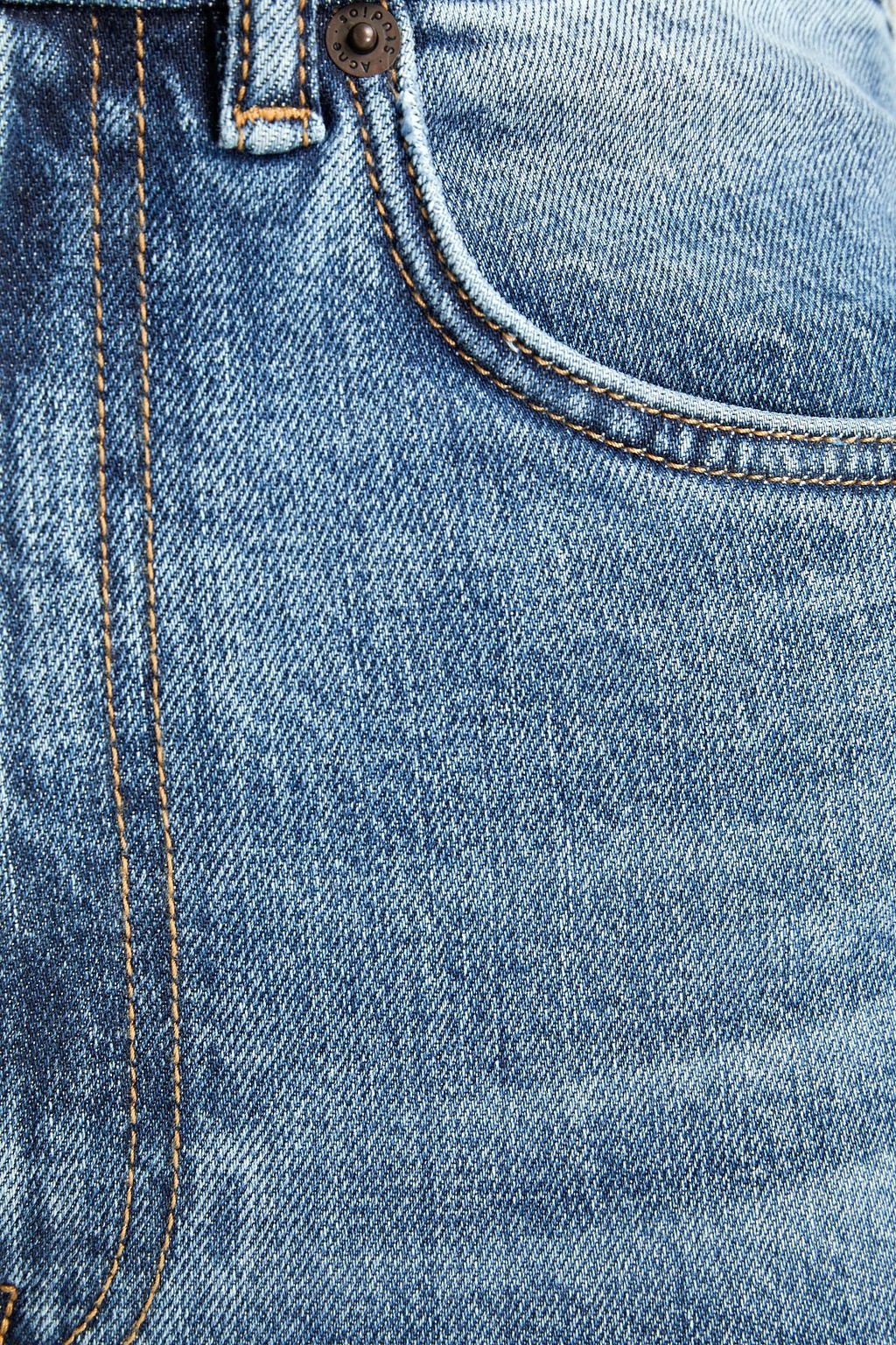 ACNE STUDIOS Distressed high-rise skinny jeans