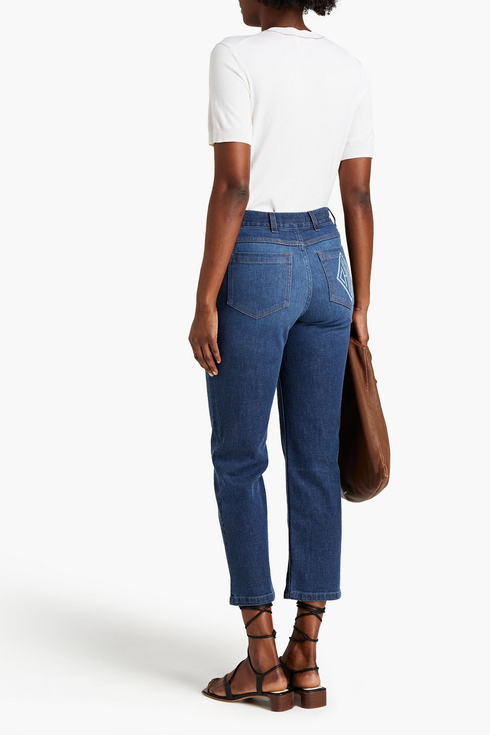Chloé Intarsia-knit Wool-blend Top