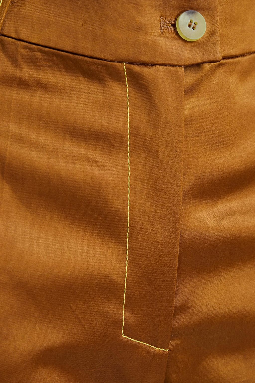 ACNE STUDIOS Cotton-blend satin wide-leg pants