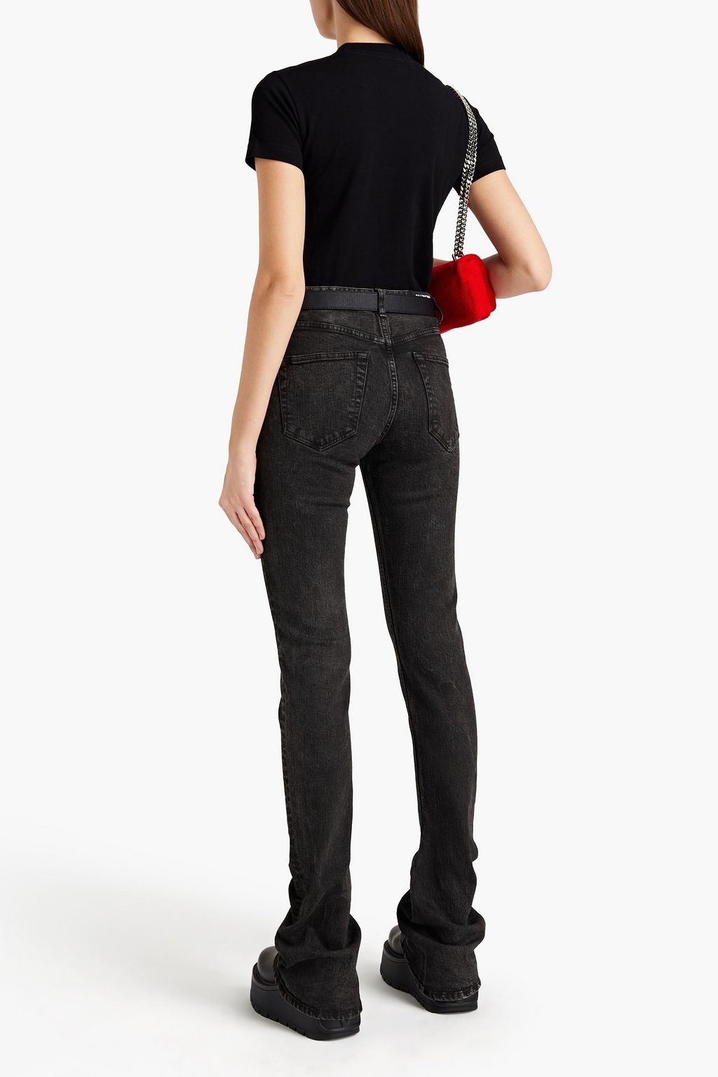 BALENCIAGA High-rise bootcut jeans