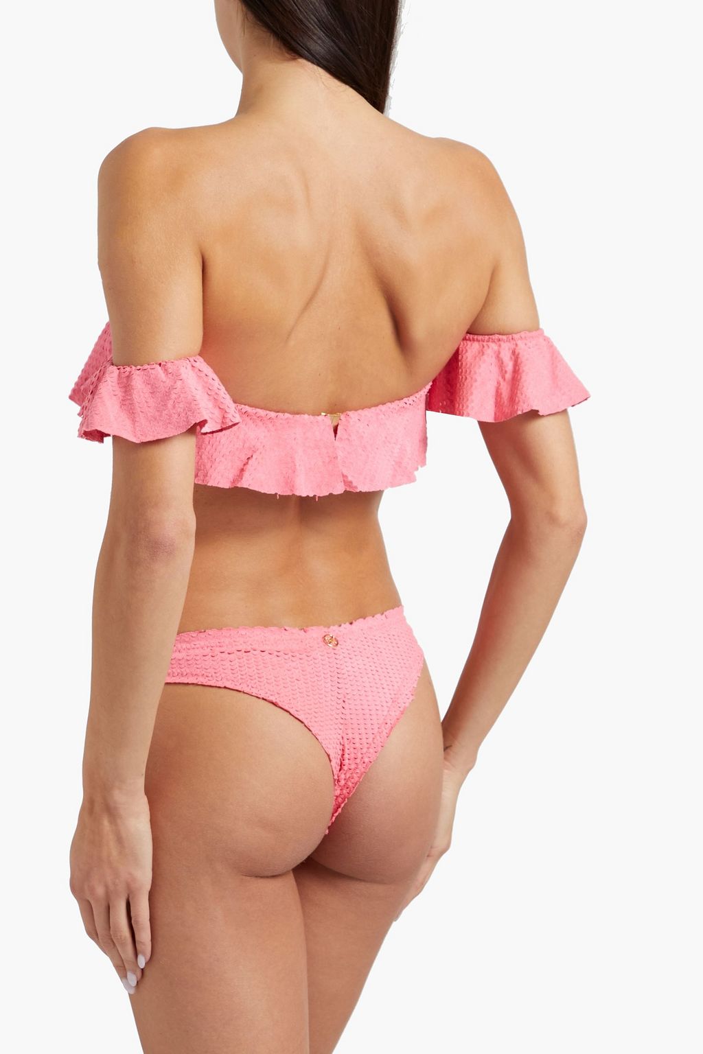 VIX PAULA HERMANNY Basic tief sitzendes lasergeschnittenes Bikini-Höschen