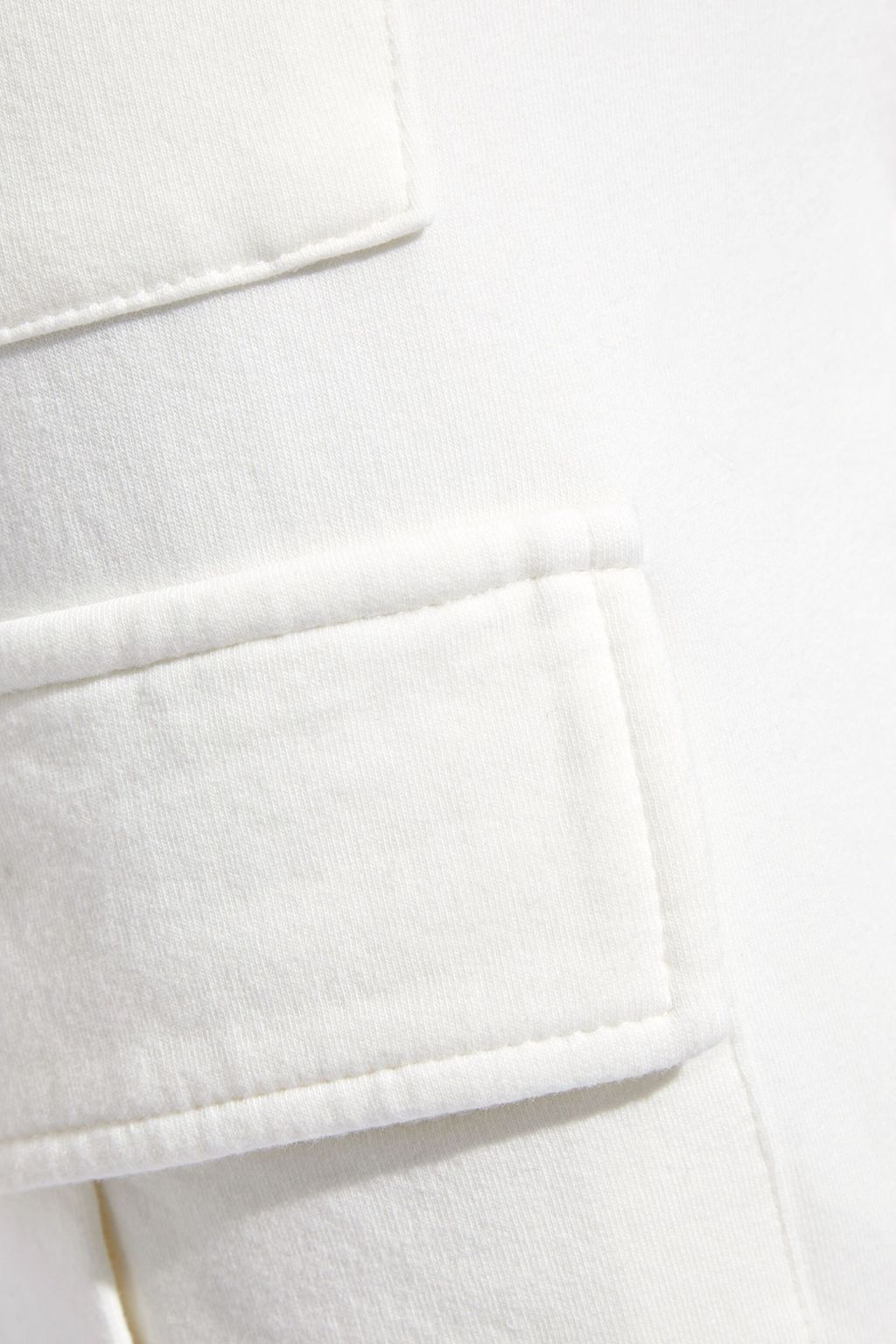 ALICE + OLIVIA French cotton-terry track pants