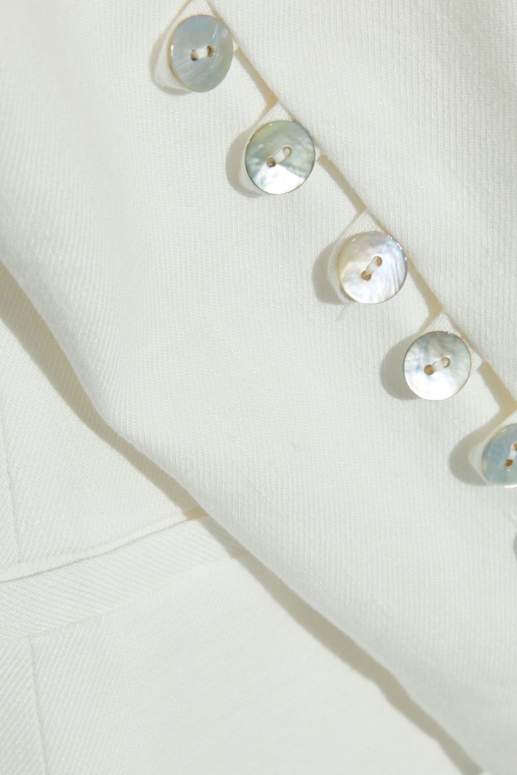 ALTUZARRA Fern button-detailed linen-blend twill blazer