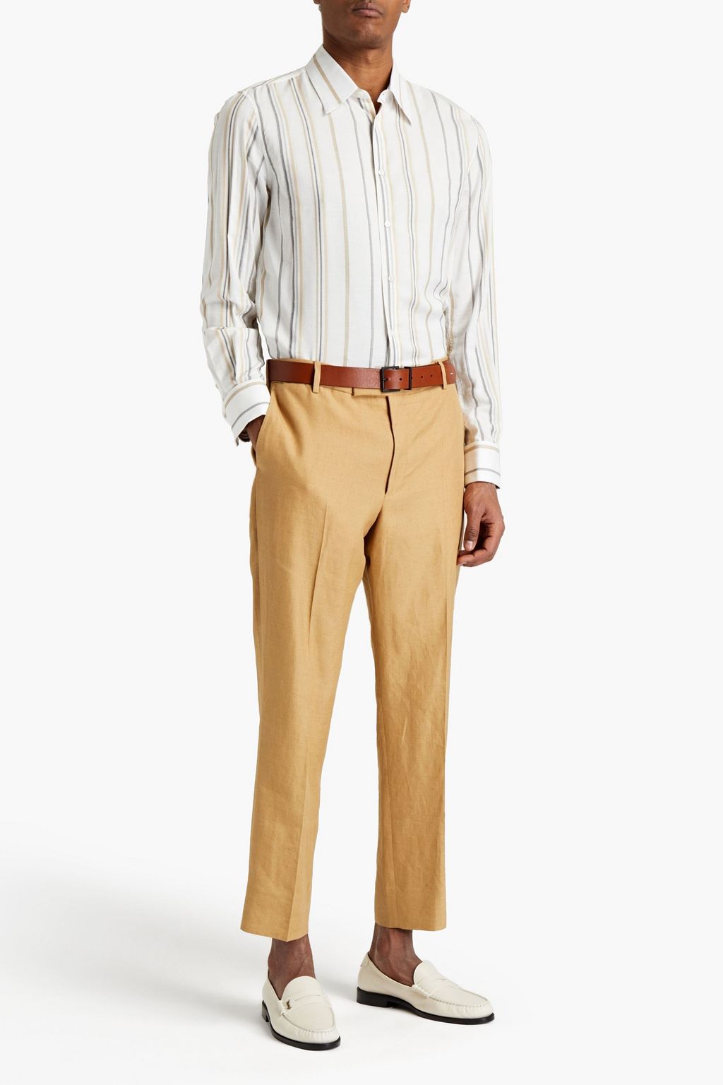 GUCCI Slub woven pants