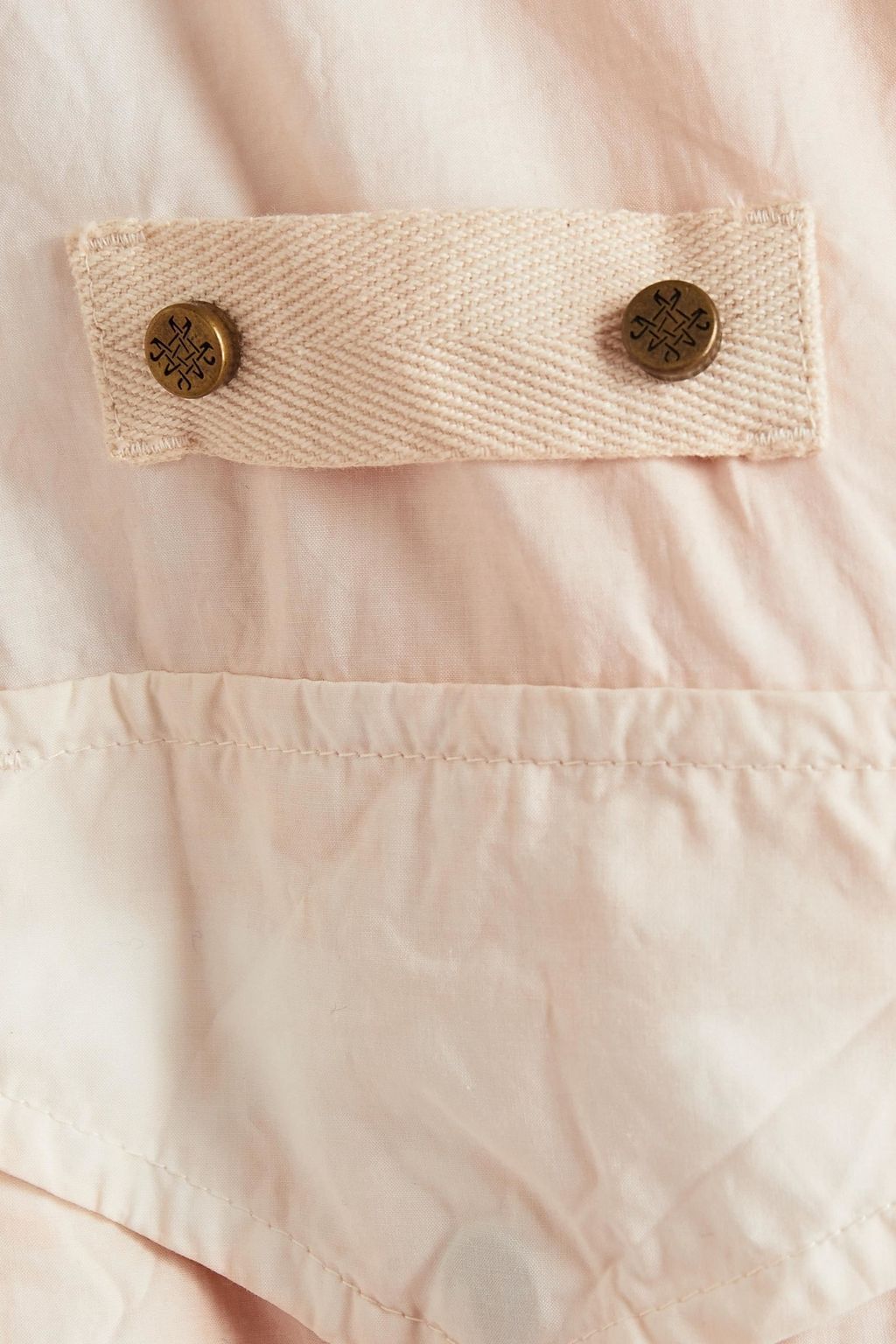 MR & MRS ITALY Parachute embroidered cotton-poplin jacket
