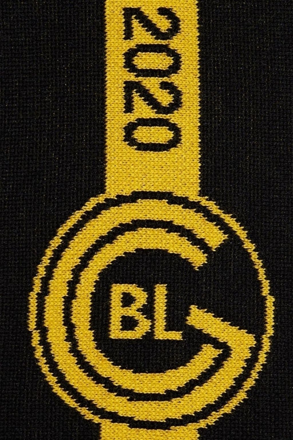 BALENCIAGA Jacquard-knit scarf