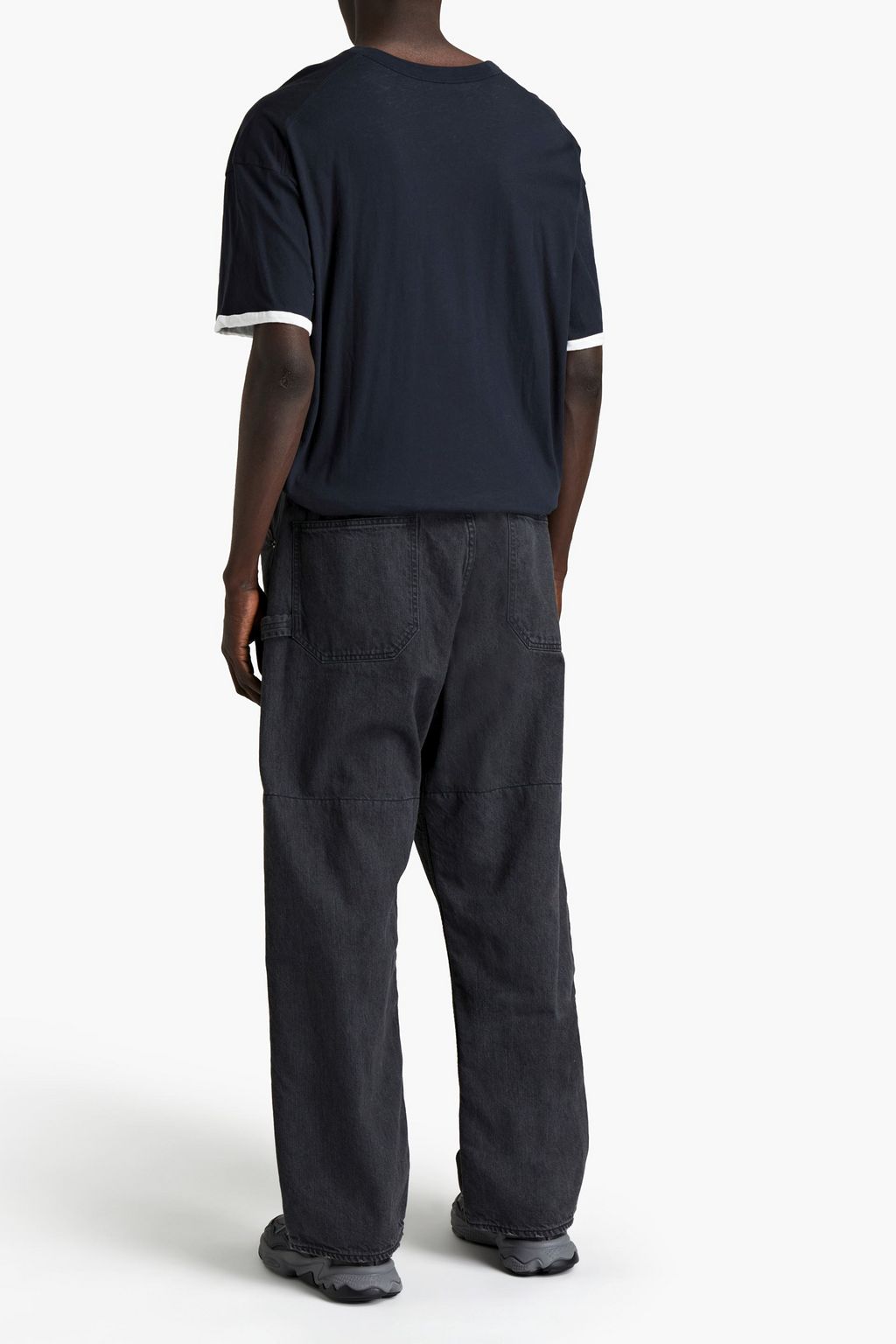 AMBUSH Layered cotton-jersey T-shirt