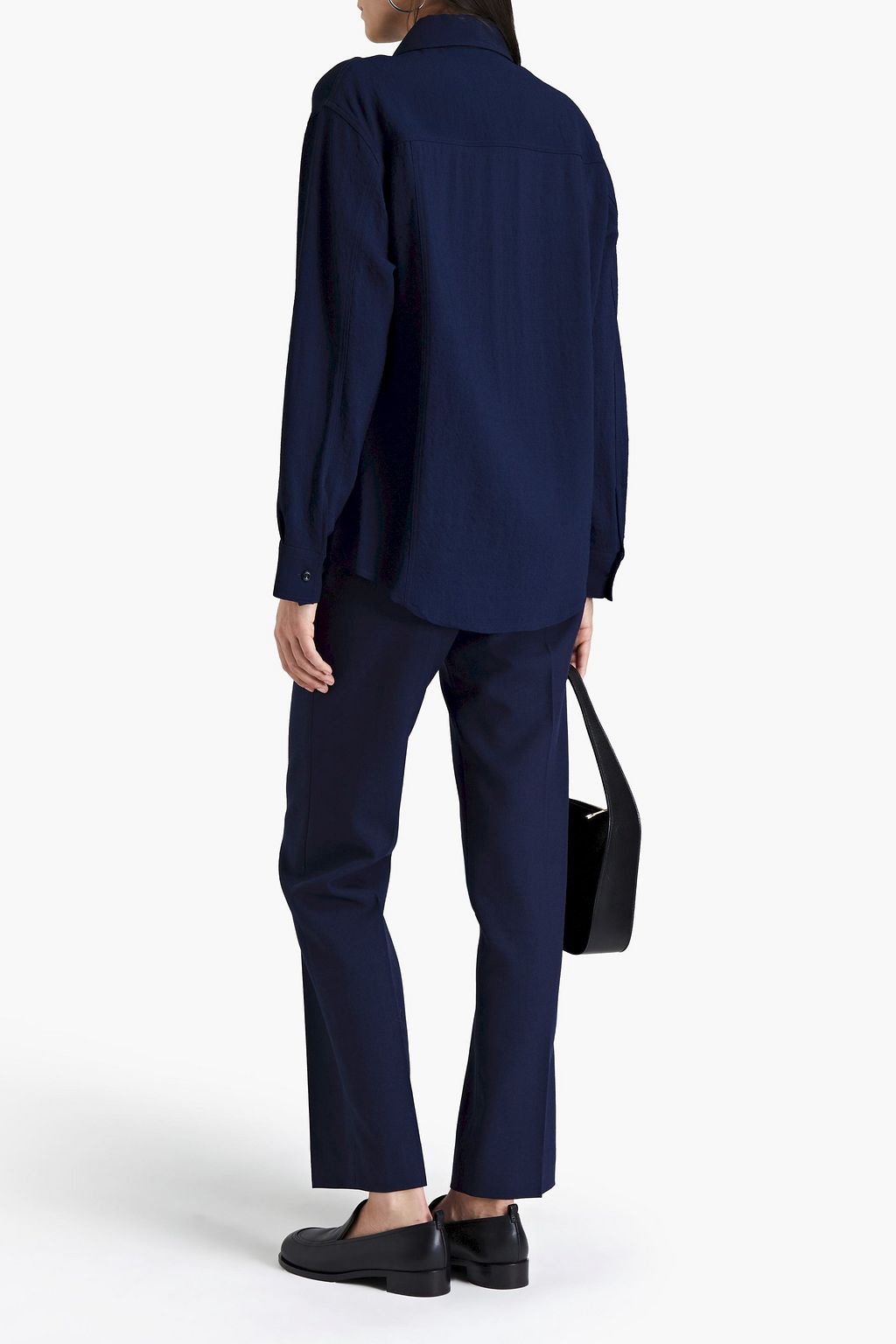 AMI ALEXANDRE MATTIUSSI Crepe shirt