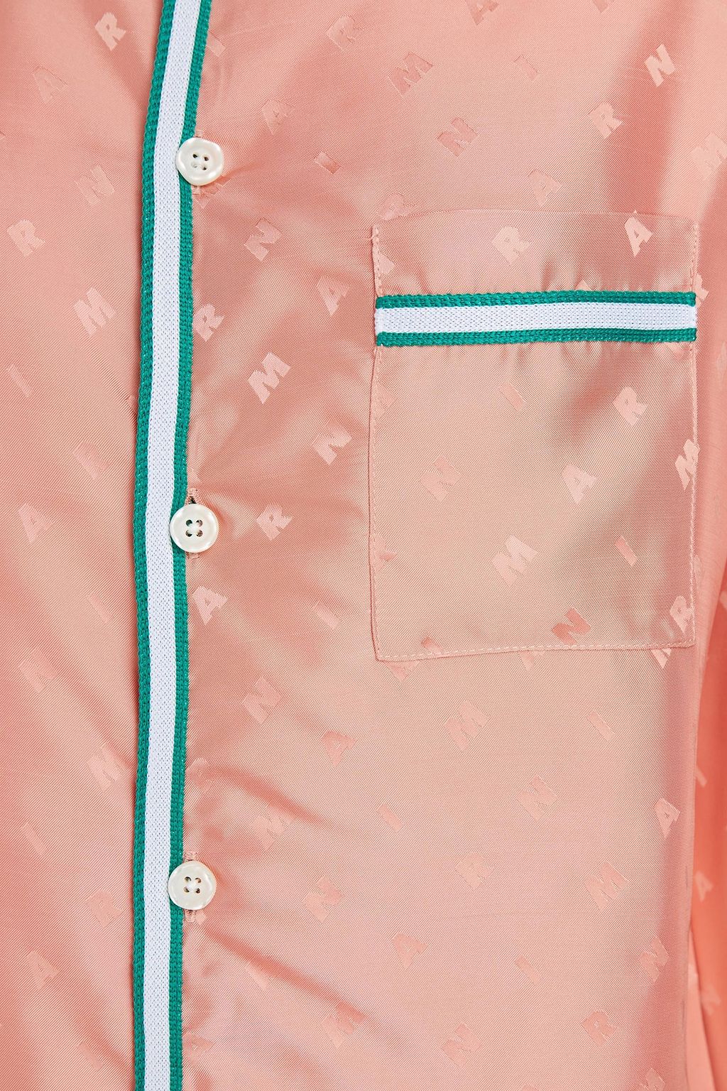 MARNI Satin-jacquard blouse