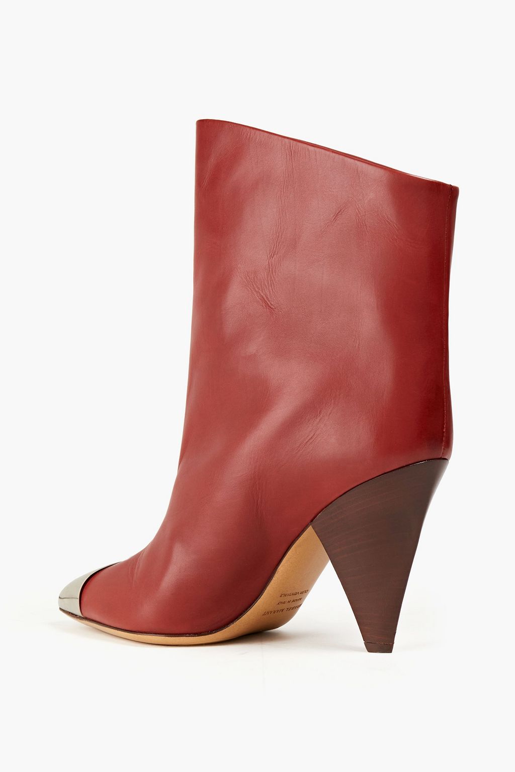 ISABEL MARANT Embellished leather ankle boots