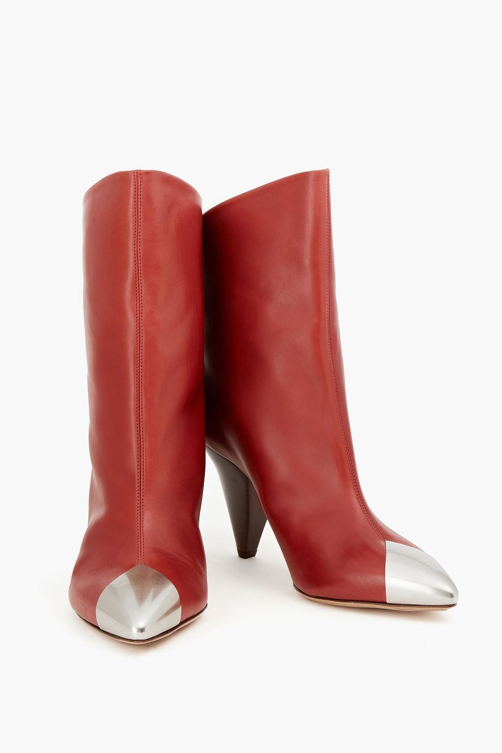 ISABEL MARANT Embellished leather ankle boots