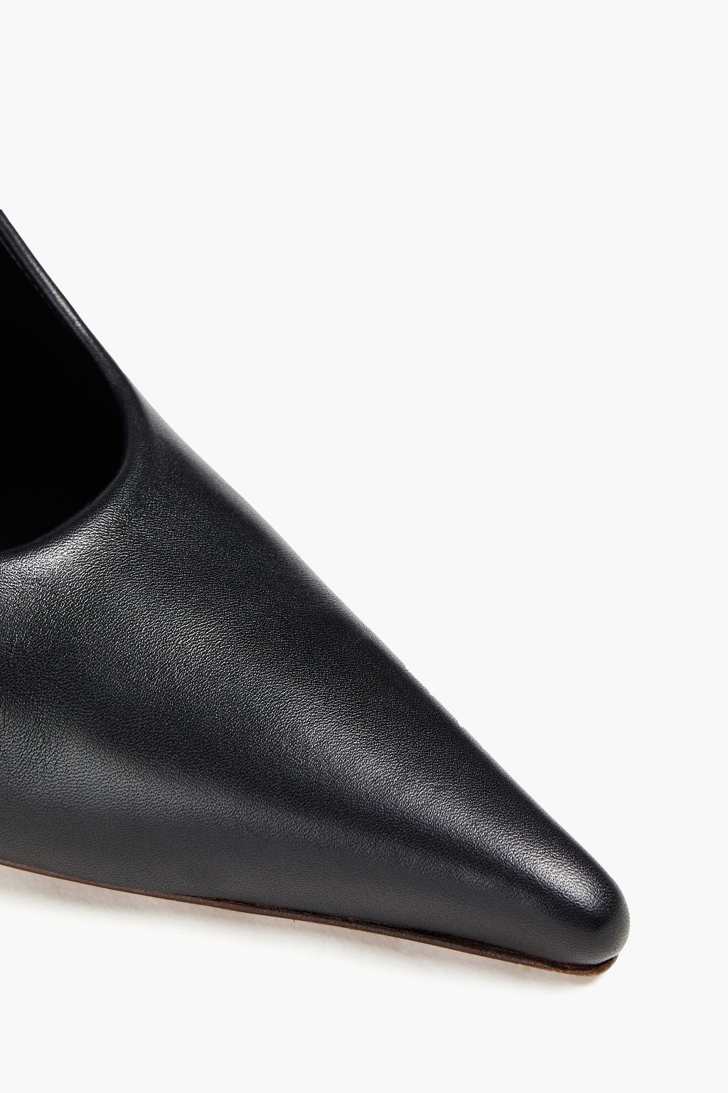 VETEMENTS Drill leather pumps