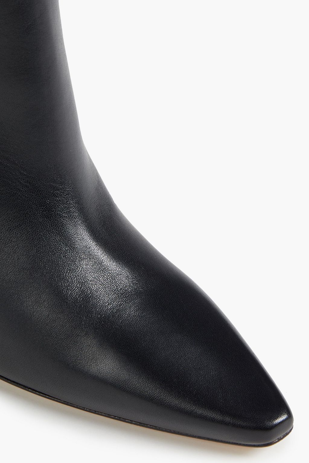 WANDLER Lina gathered leather ankle boots