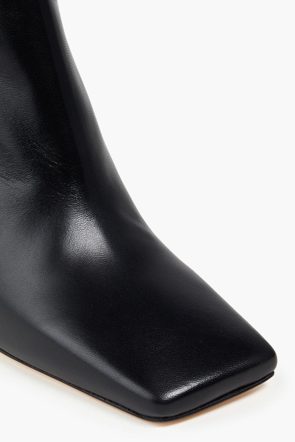 WANDLER Two-tone leather ankle boots
