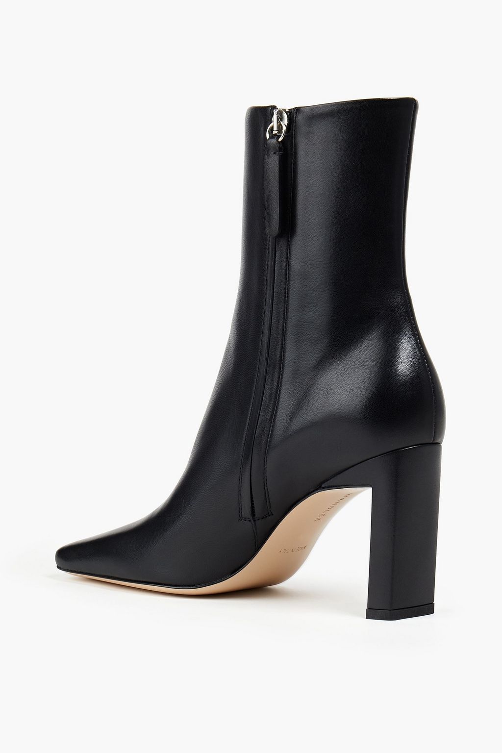 WANDLER Two-tone leather ankle boots