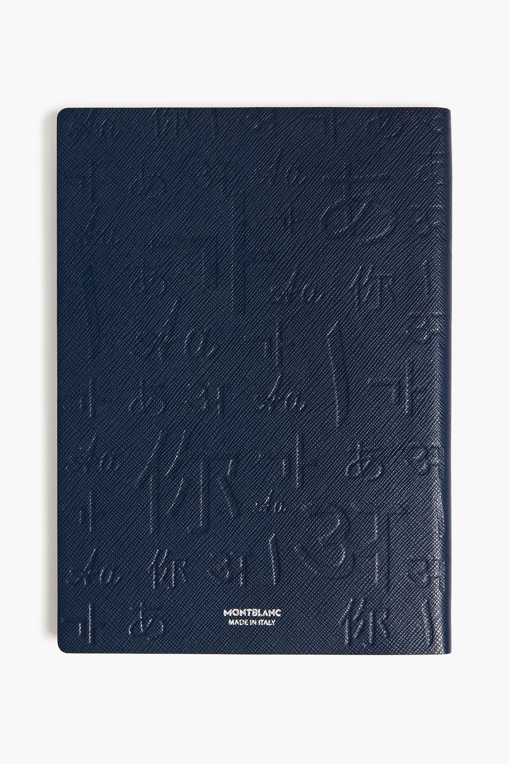 MONTBLANC Geprägtes Notizbuch aus strukturiertem Leder