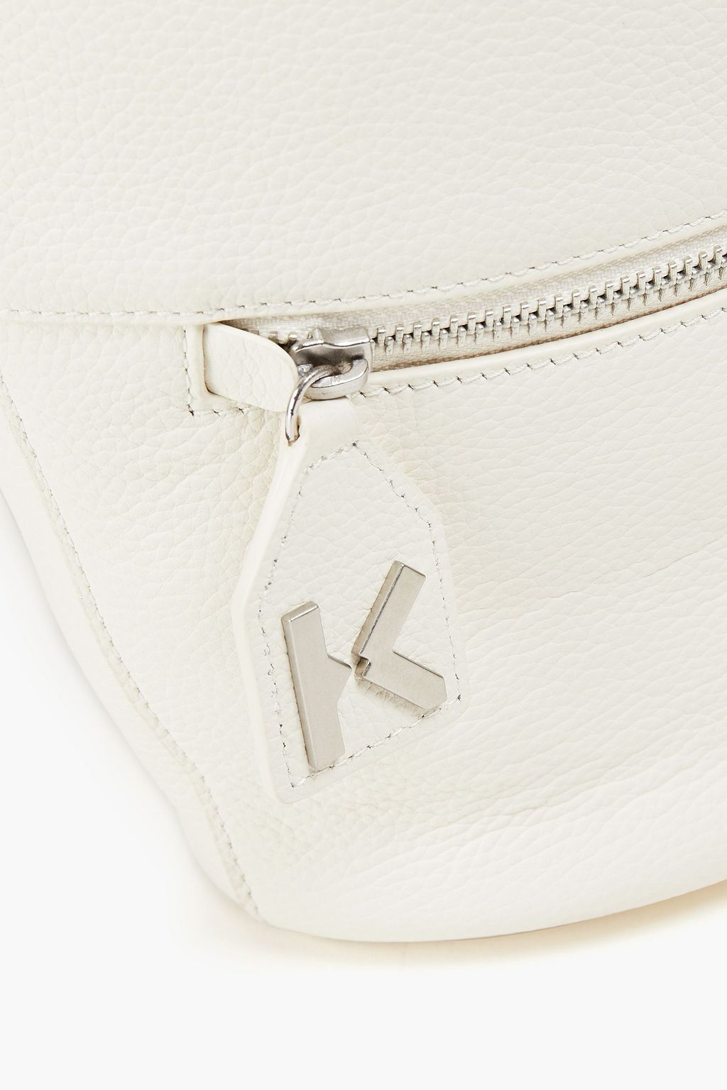KENZO Pebbled-leather bucket bag