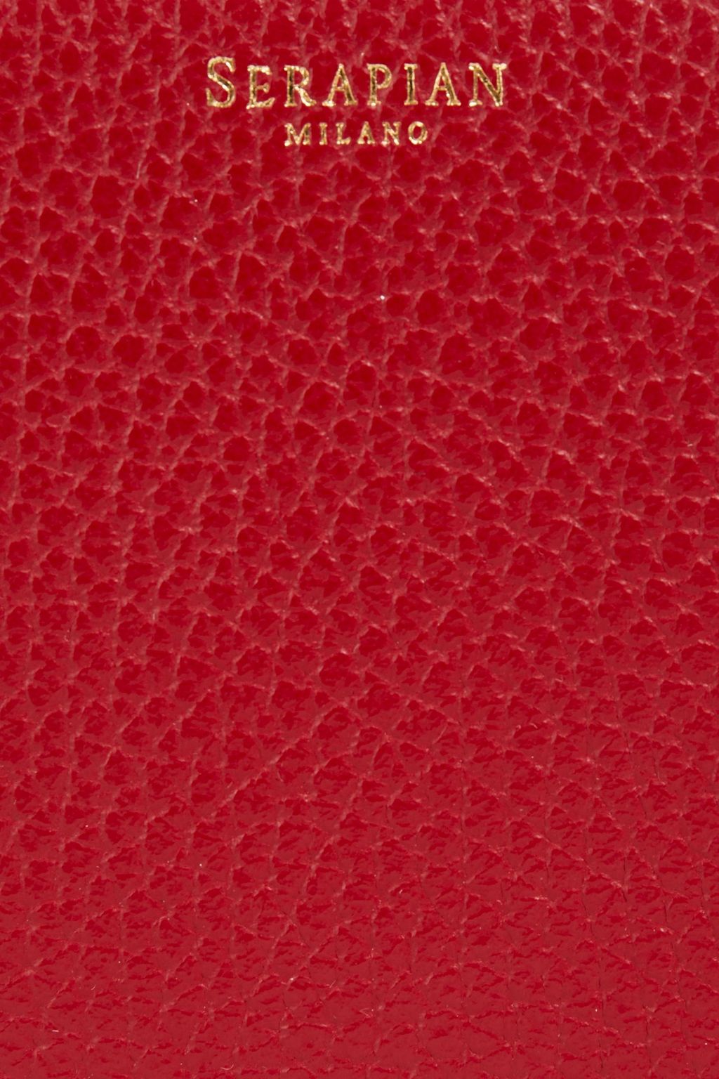 SERAPIAN Cachemerie pebbled-leather wallet