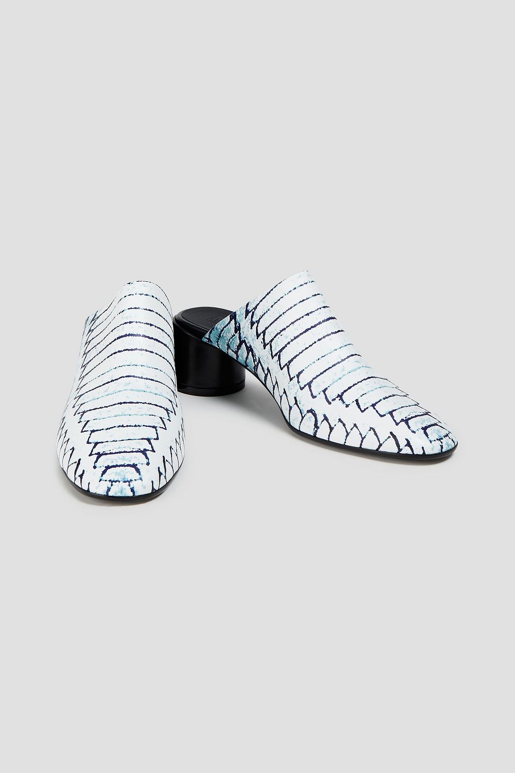MM6 MAISON MARGIELA Printed leather mules