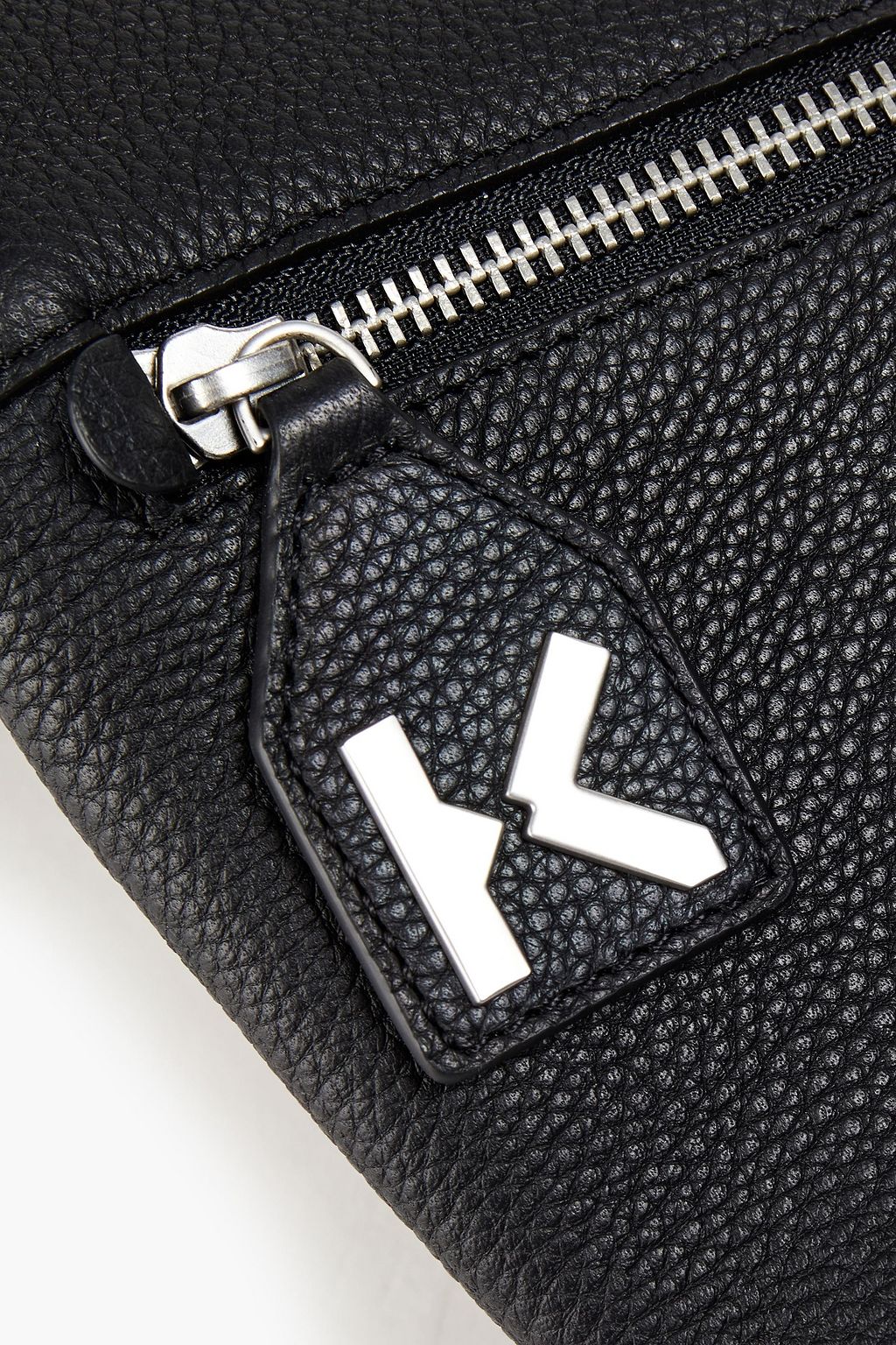 KENZO Pebbled-leather bucket bag