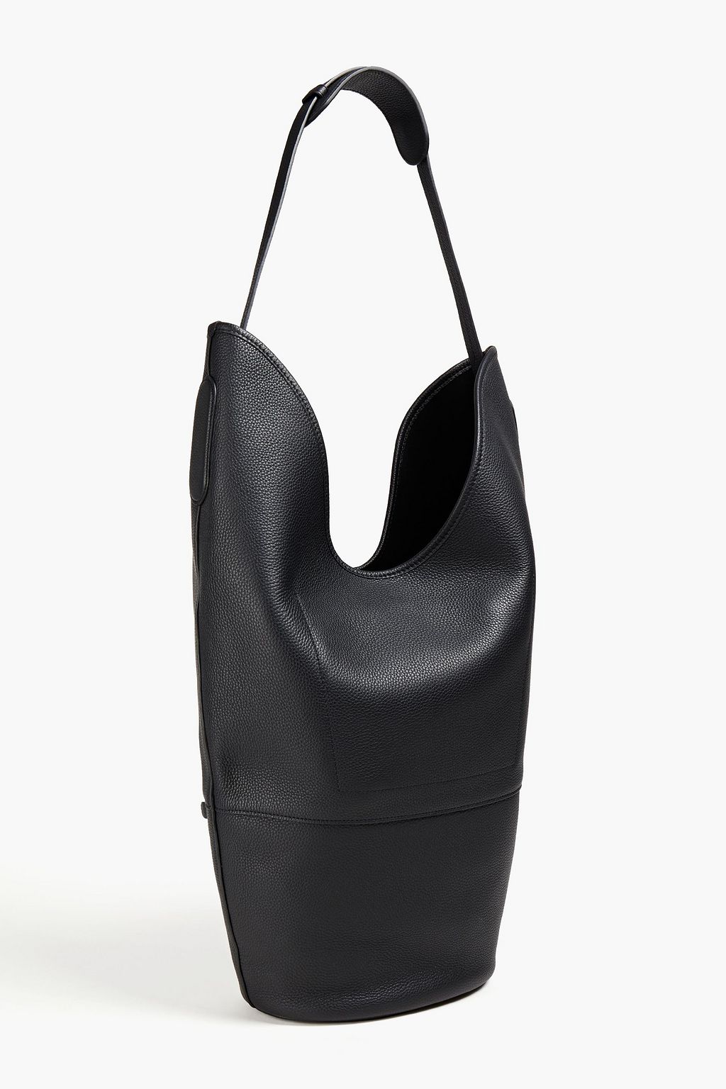 KENZO Pebbled-leather bucket bag