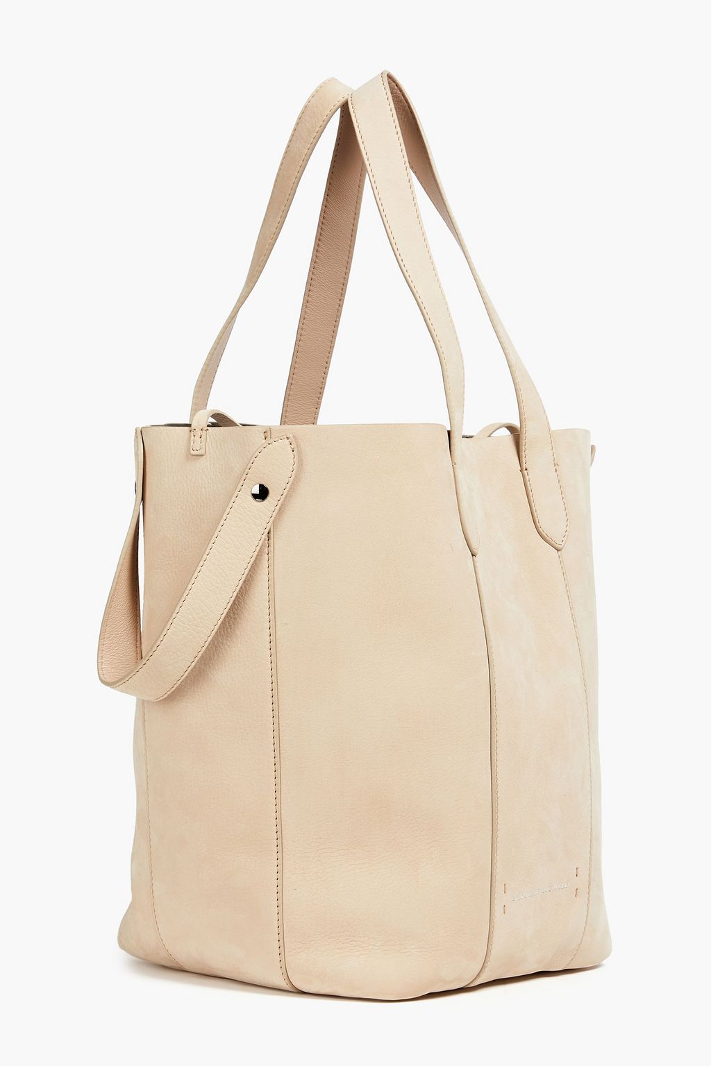 BRUNELLO CUCINELLI Bead-embellished nubuck bucket bag