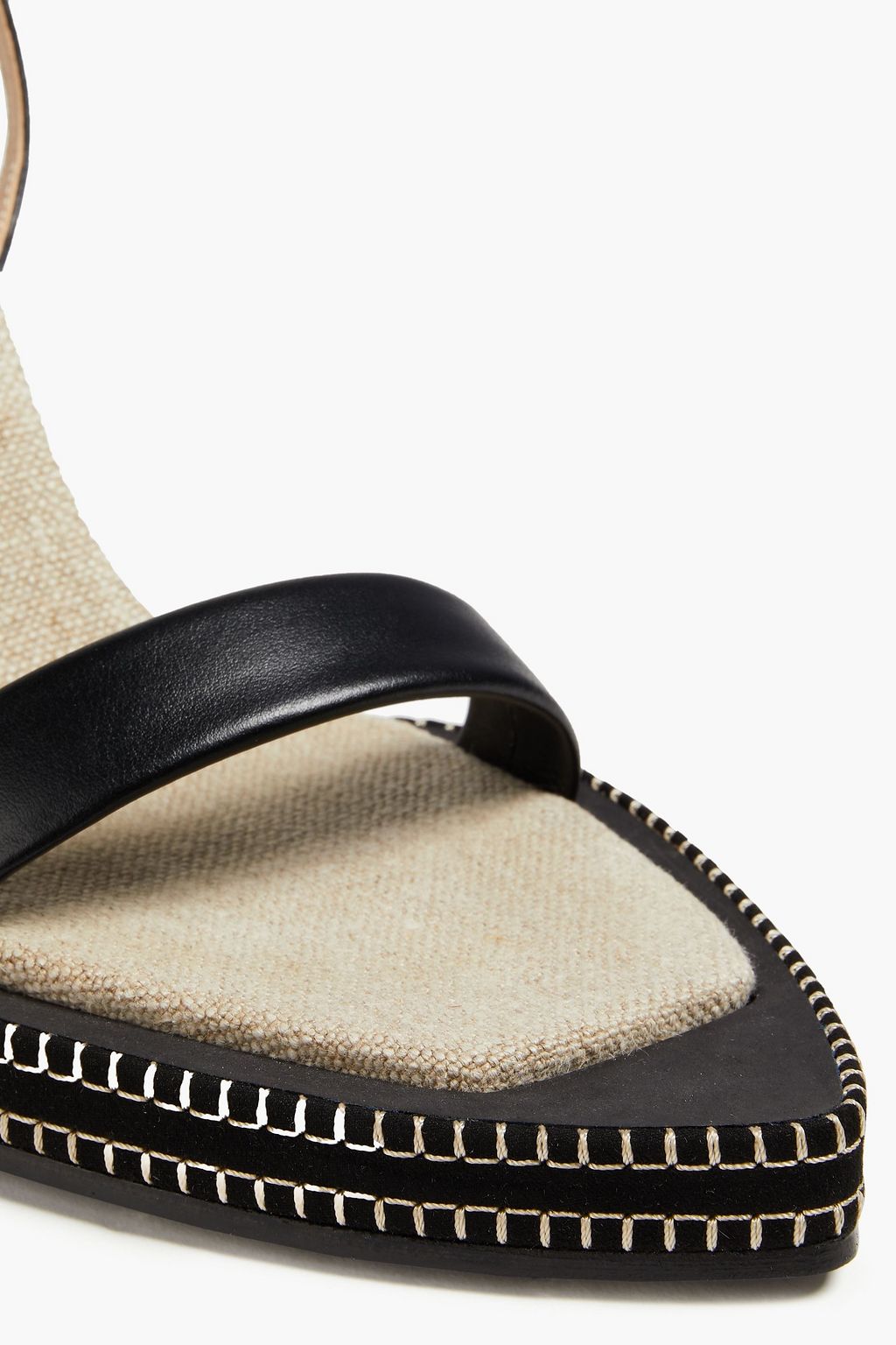 JACQUEMUS Leather sandals